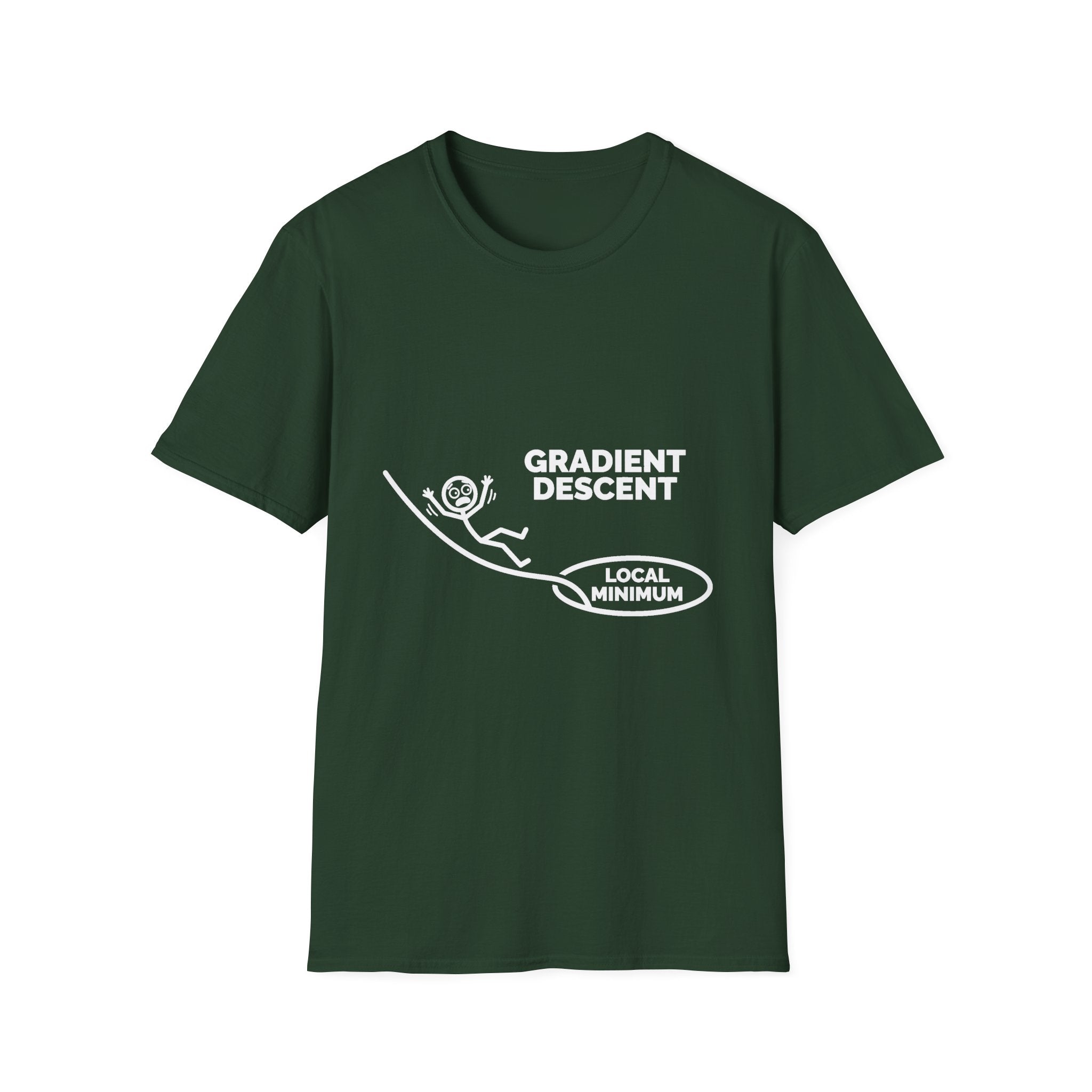 Gradient Descent Funny Machine Learning T-Shirt