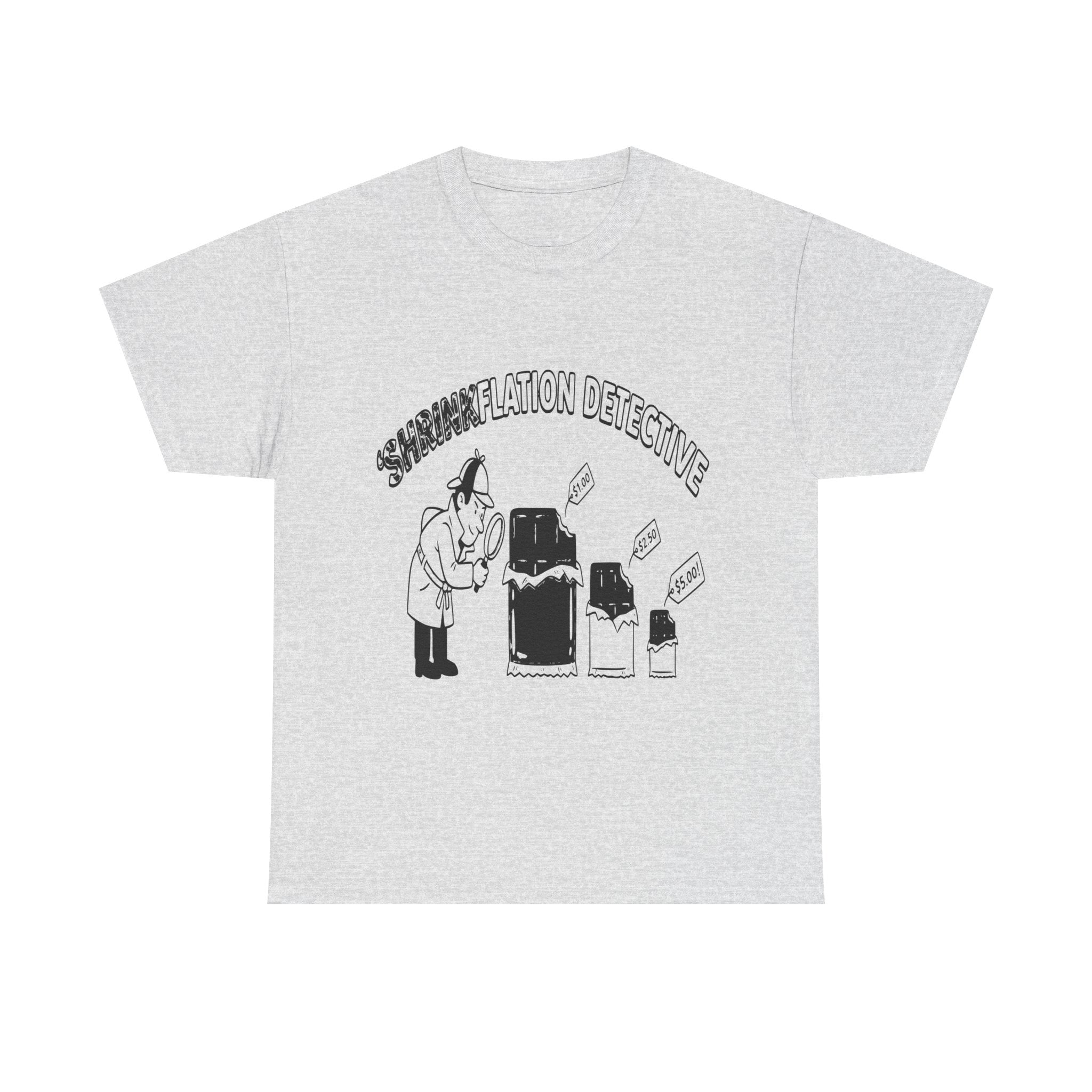 Shrinkflation Detective — Light Tee