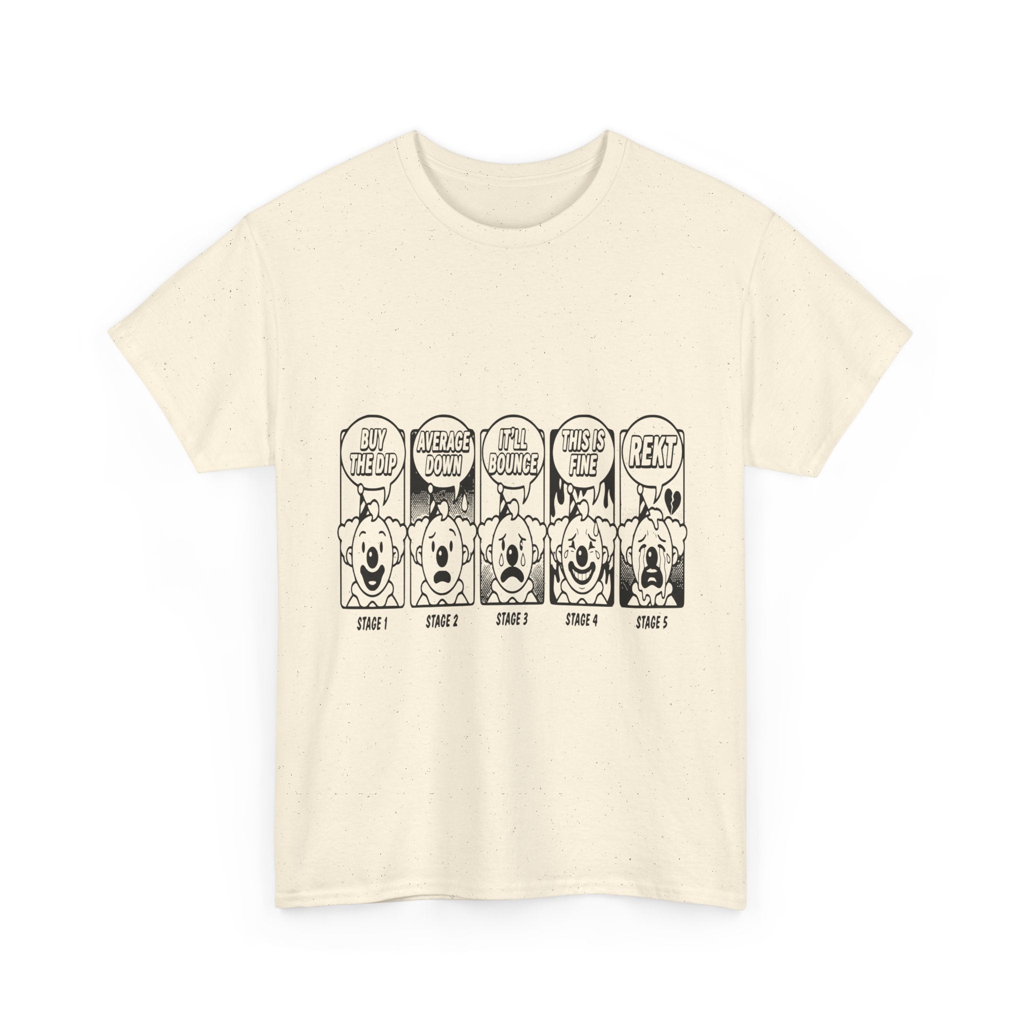 Buy The Dip Clown — Light Tee | Cap Riot