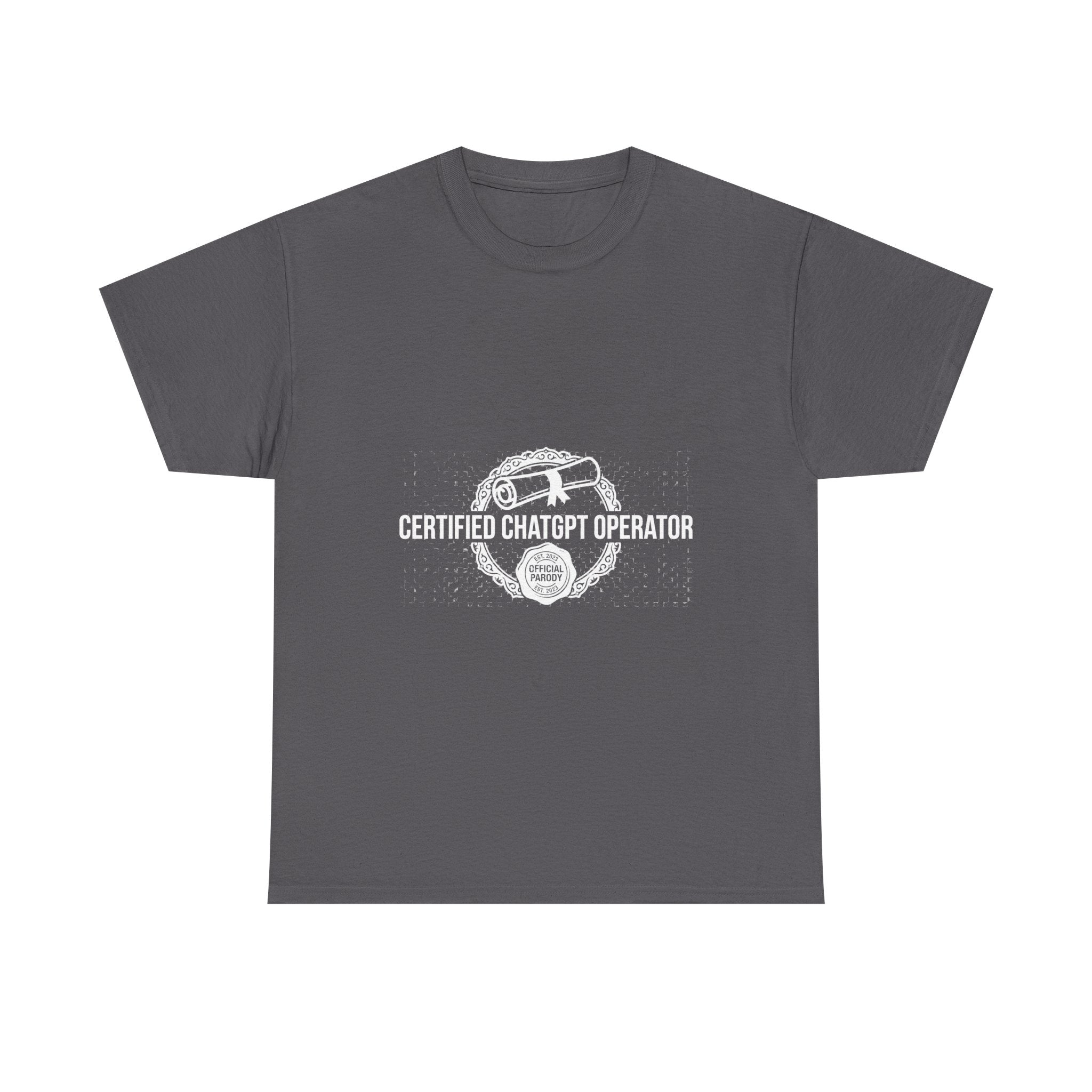 Certified ChatGPT Operator — Dark Tee