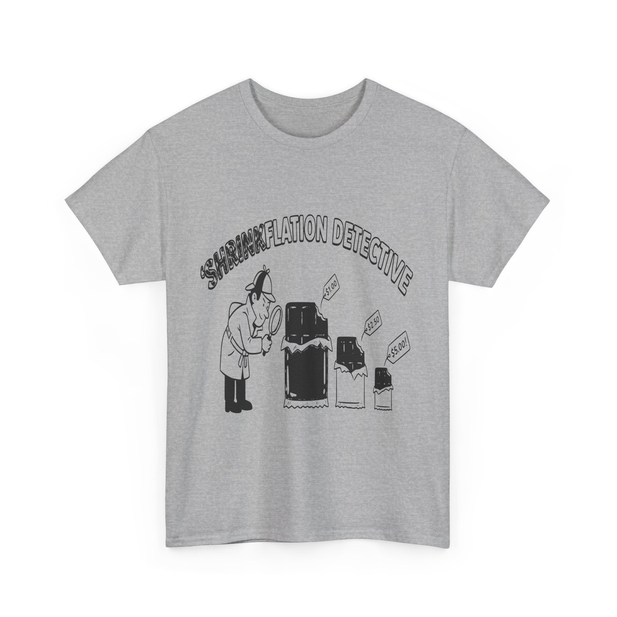 Shrinkflation Detective — Light Tee