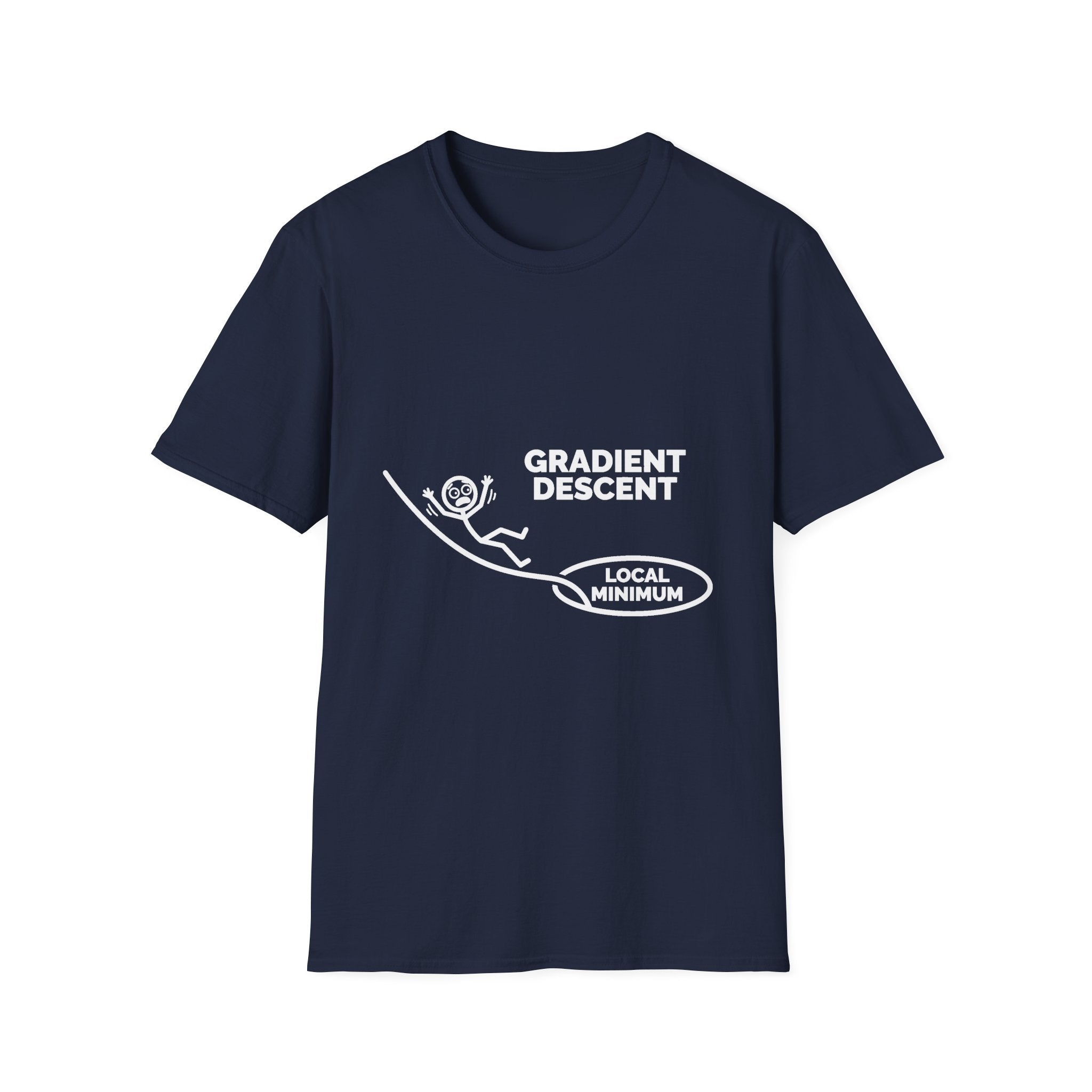 Gradient Descent Funny Machine Learning T-Shirt