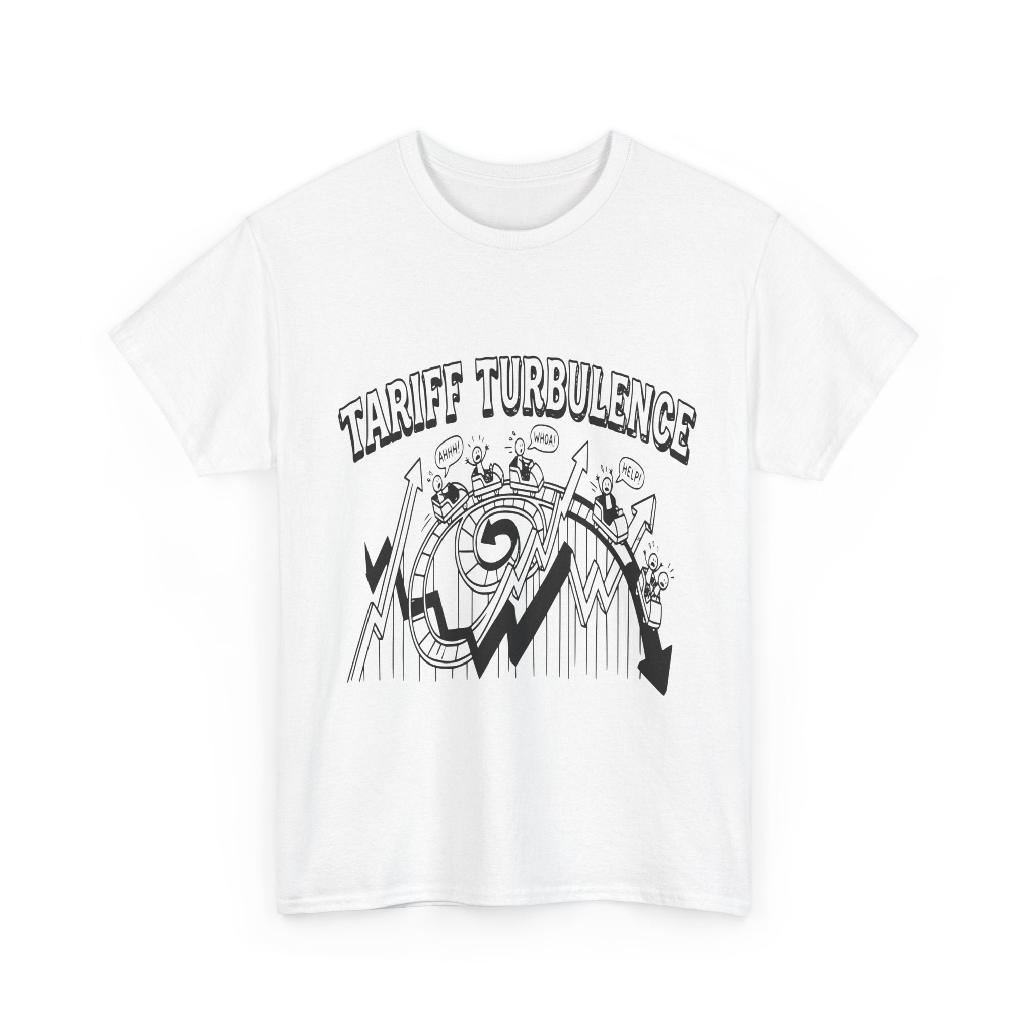 Tariff Rollercoaster — Light Tee
