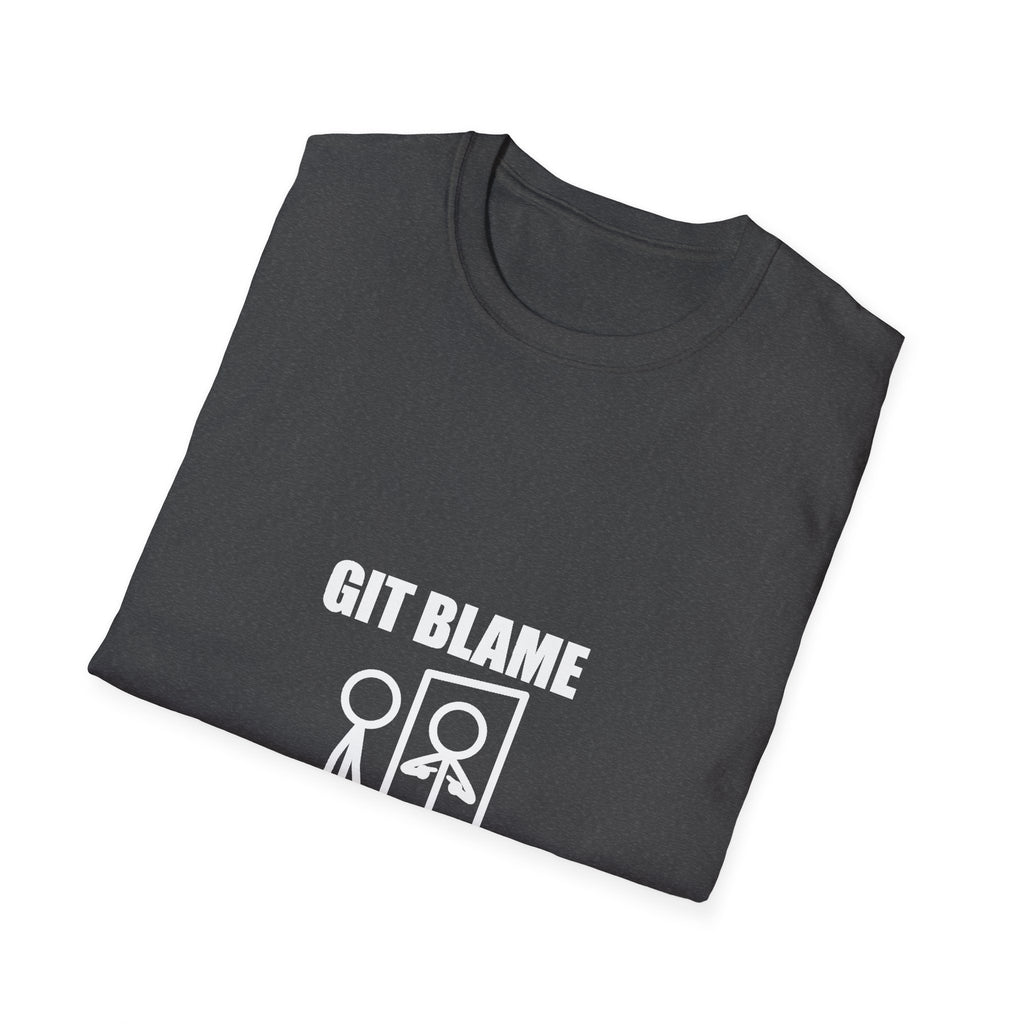 Git Blame Funny Developer T-Shirt