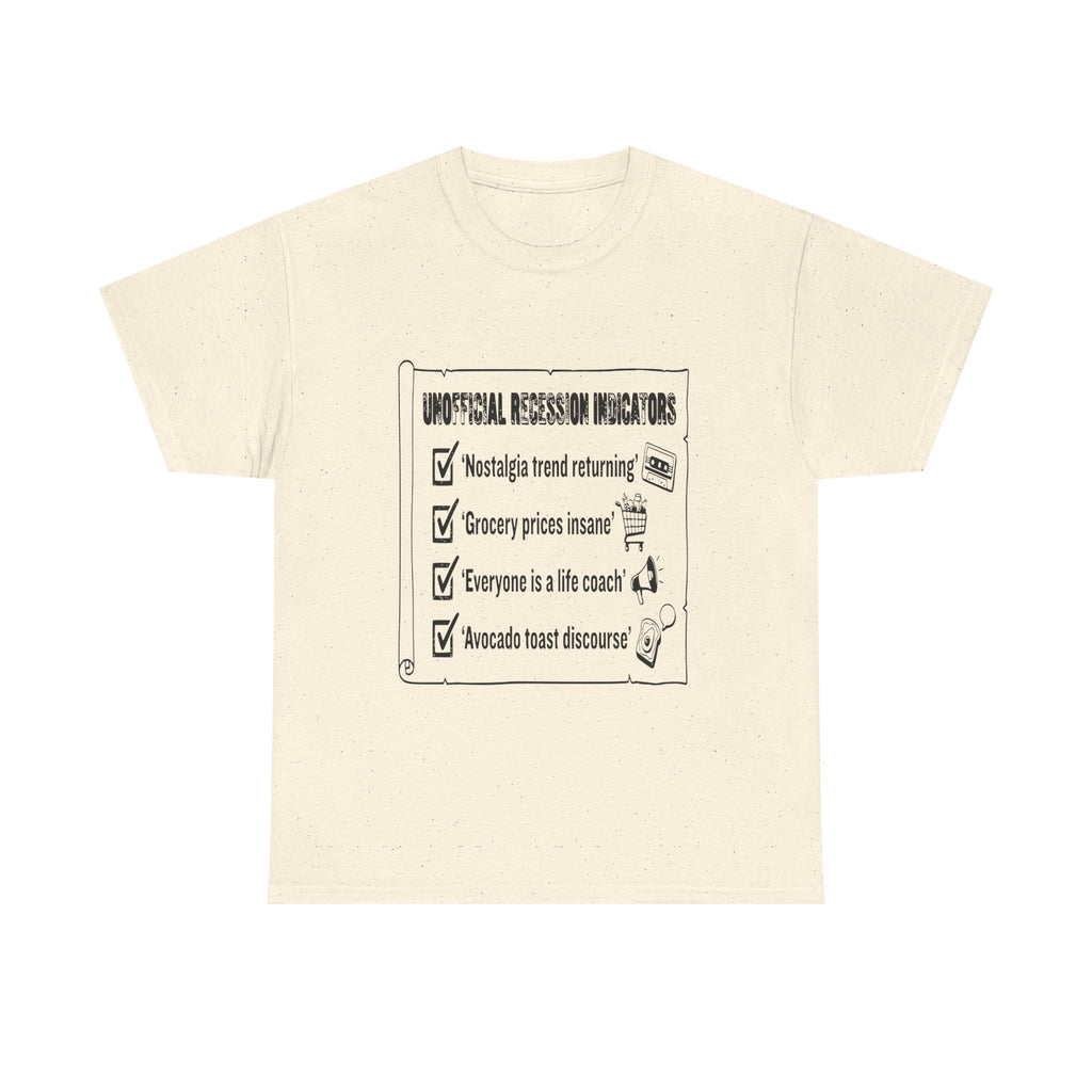 Recession Indicators — Light Tee