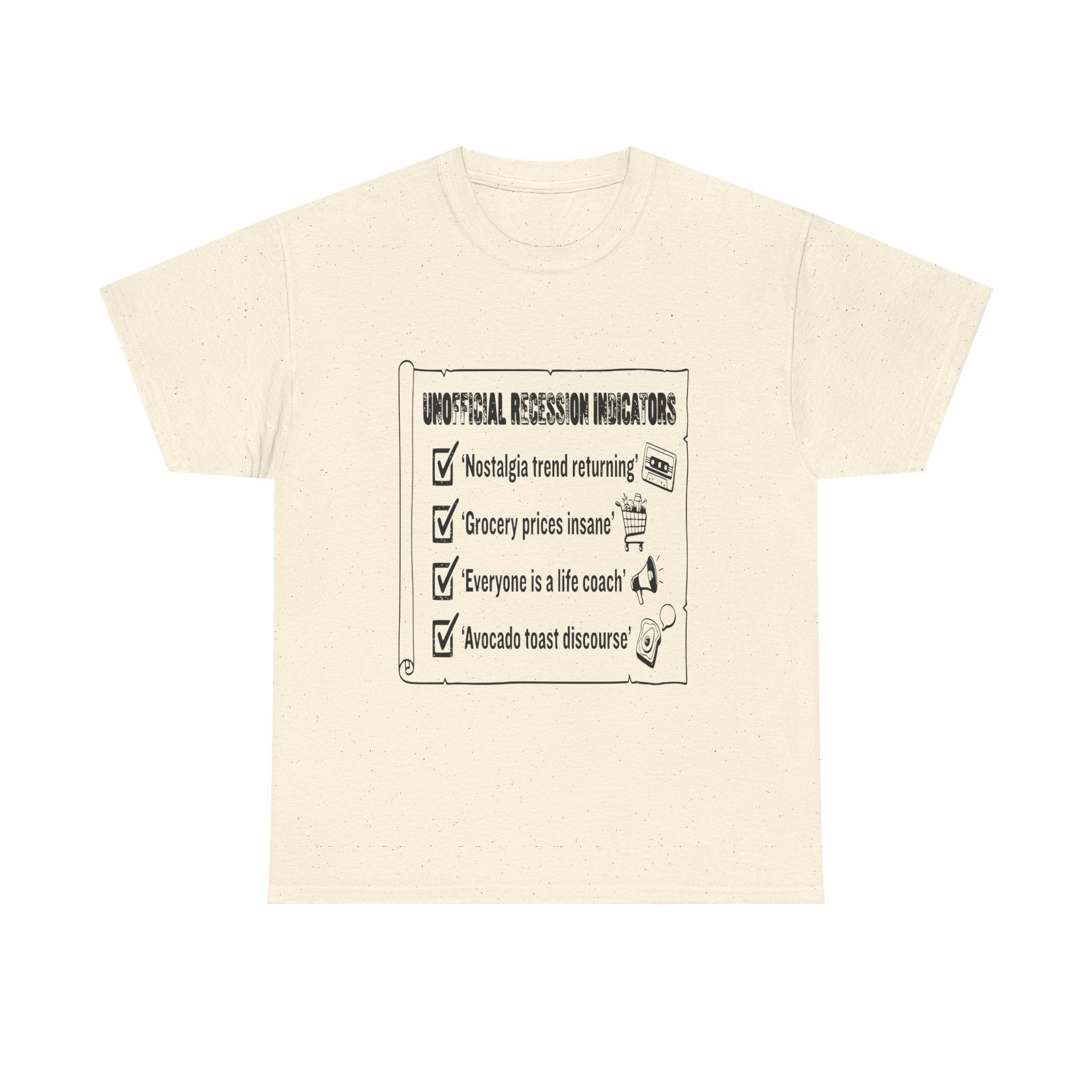 Recession Indicators — Light Tee