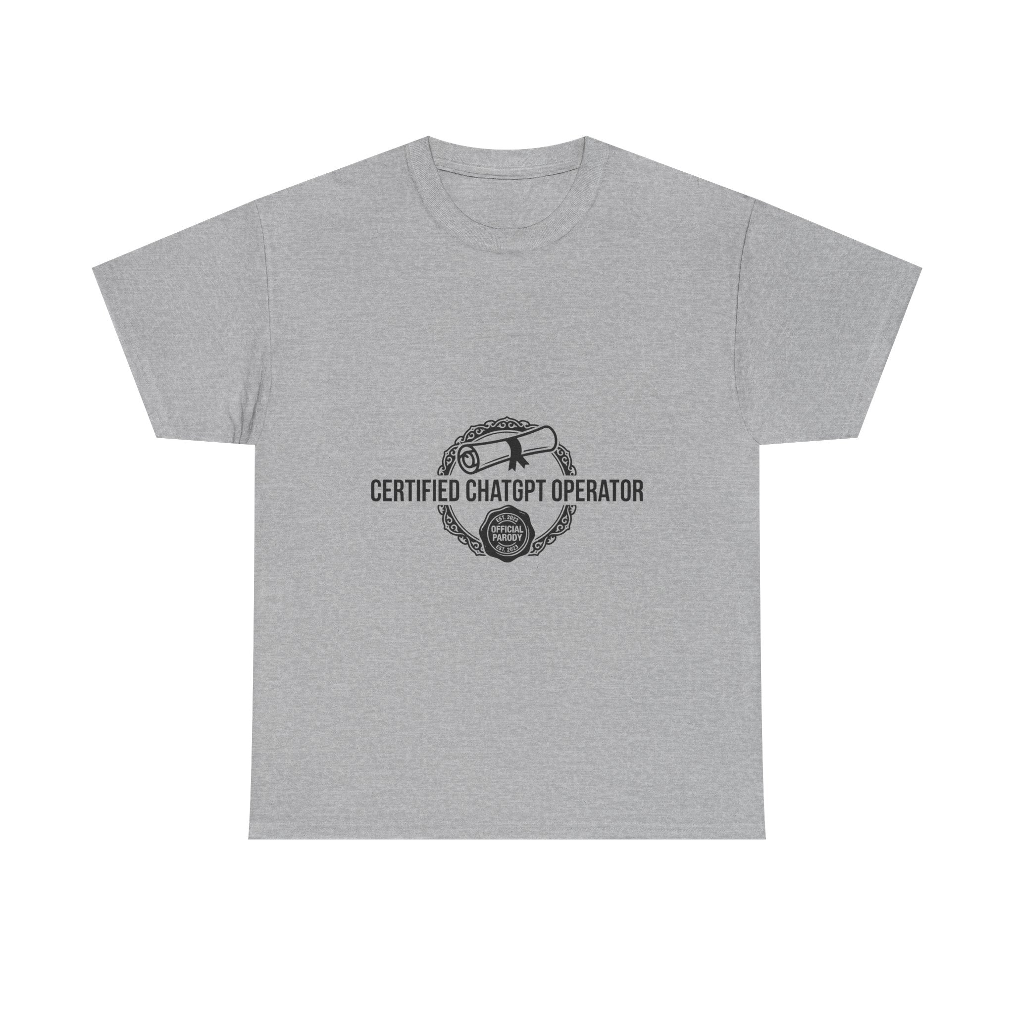 Certified ChatGPT Operator — Light Tee