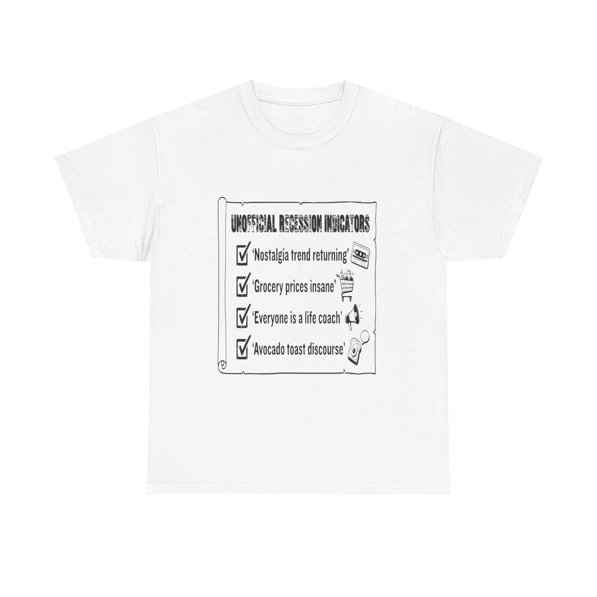 Recession Indicators — Light Tee
