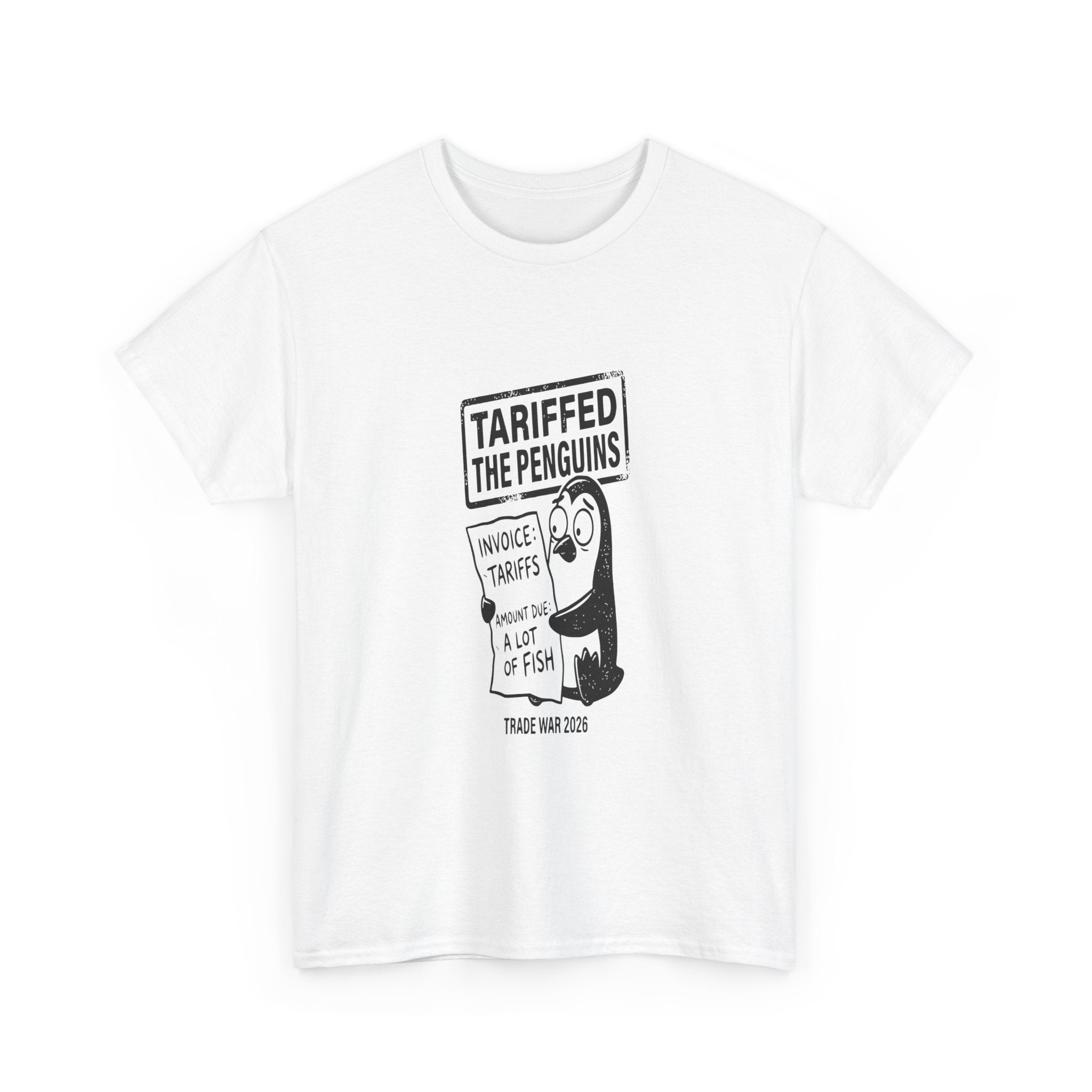 Penguin Tariff — Light Tee | Cap Riot