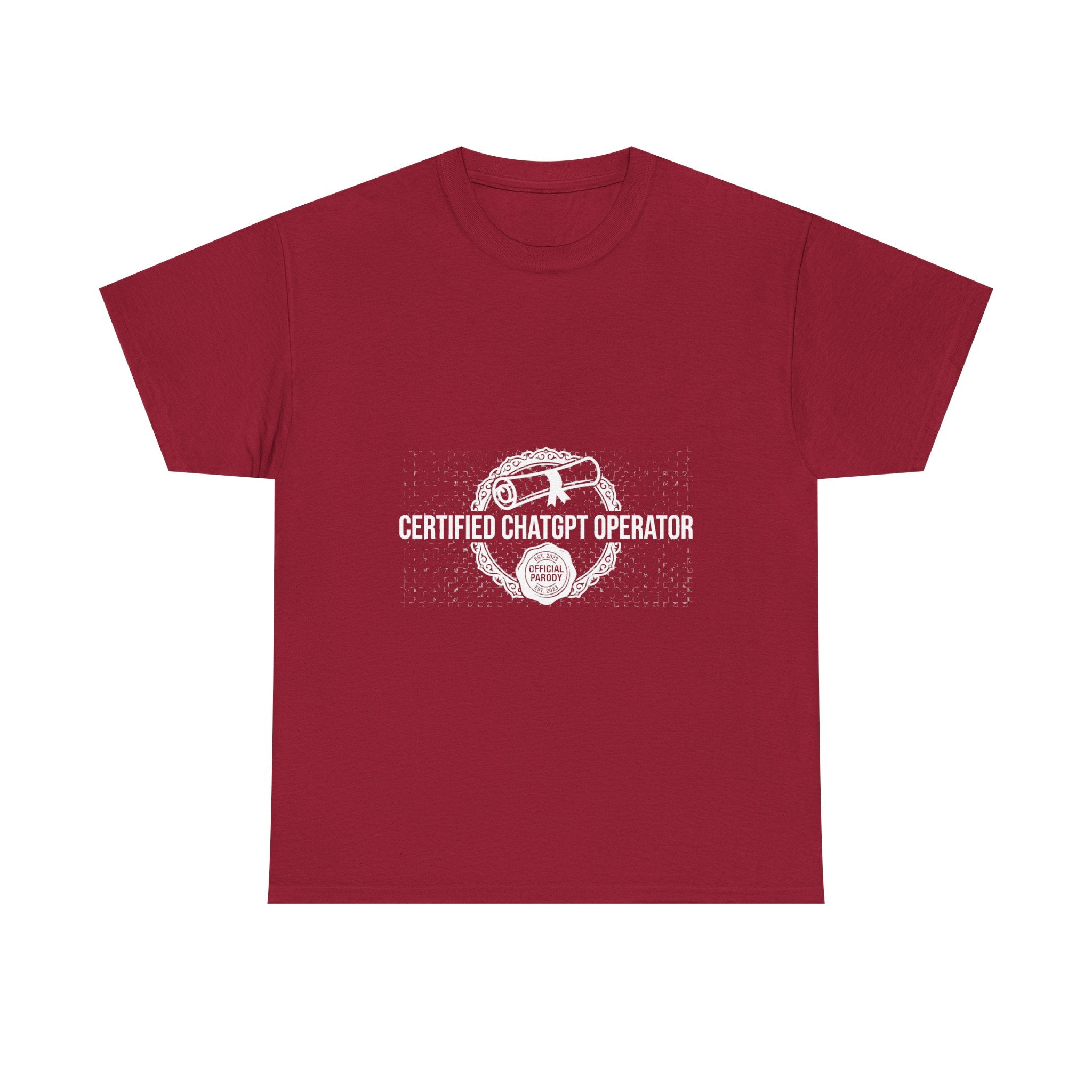 Certified ChatGPT Operator — Dark Tee