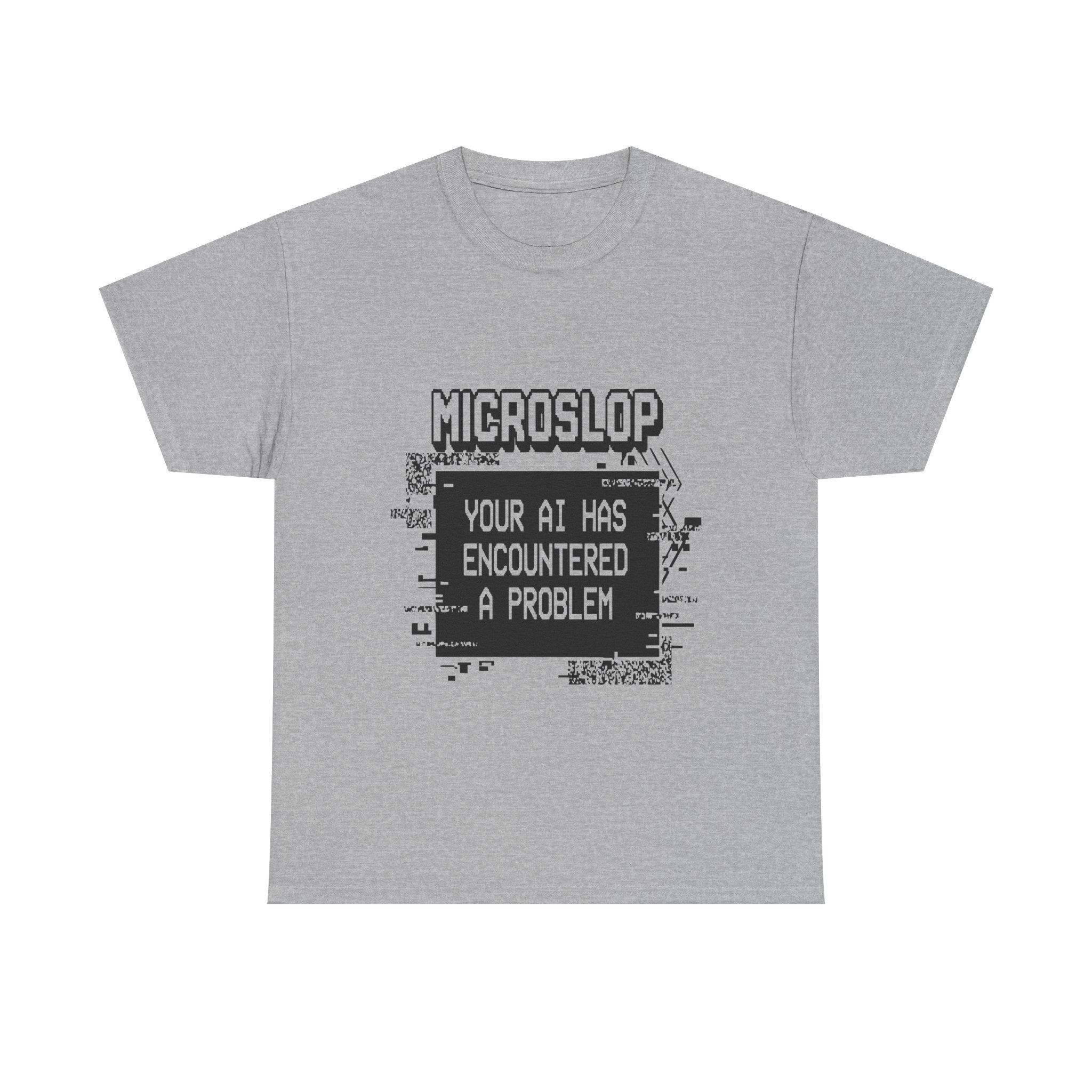 Microslop - Light Tee | Cap Riot