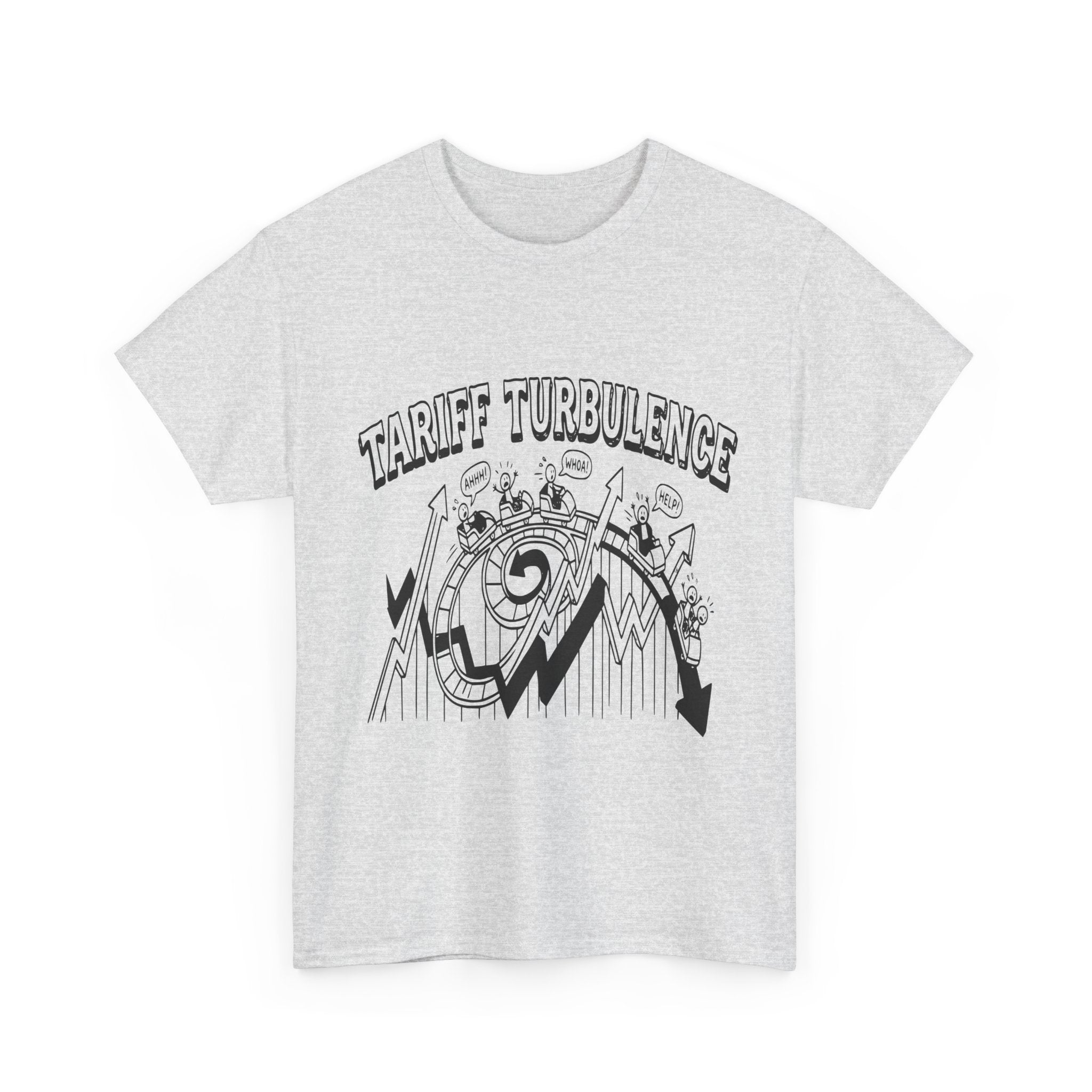 Tariff Rollercoaster — Light Tee