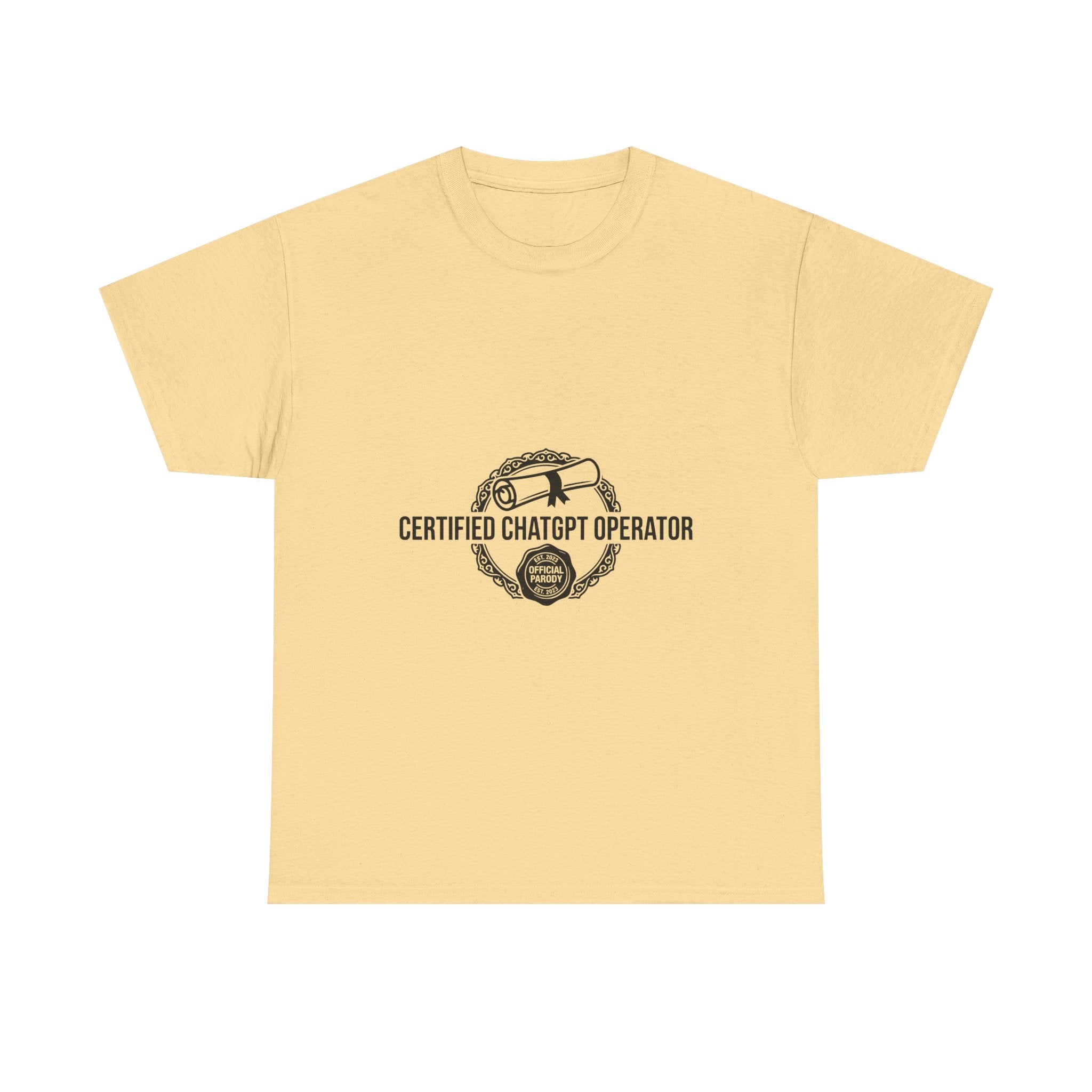 Certified ChatGPT Operator — Light Tee