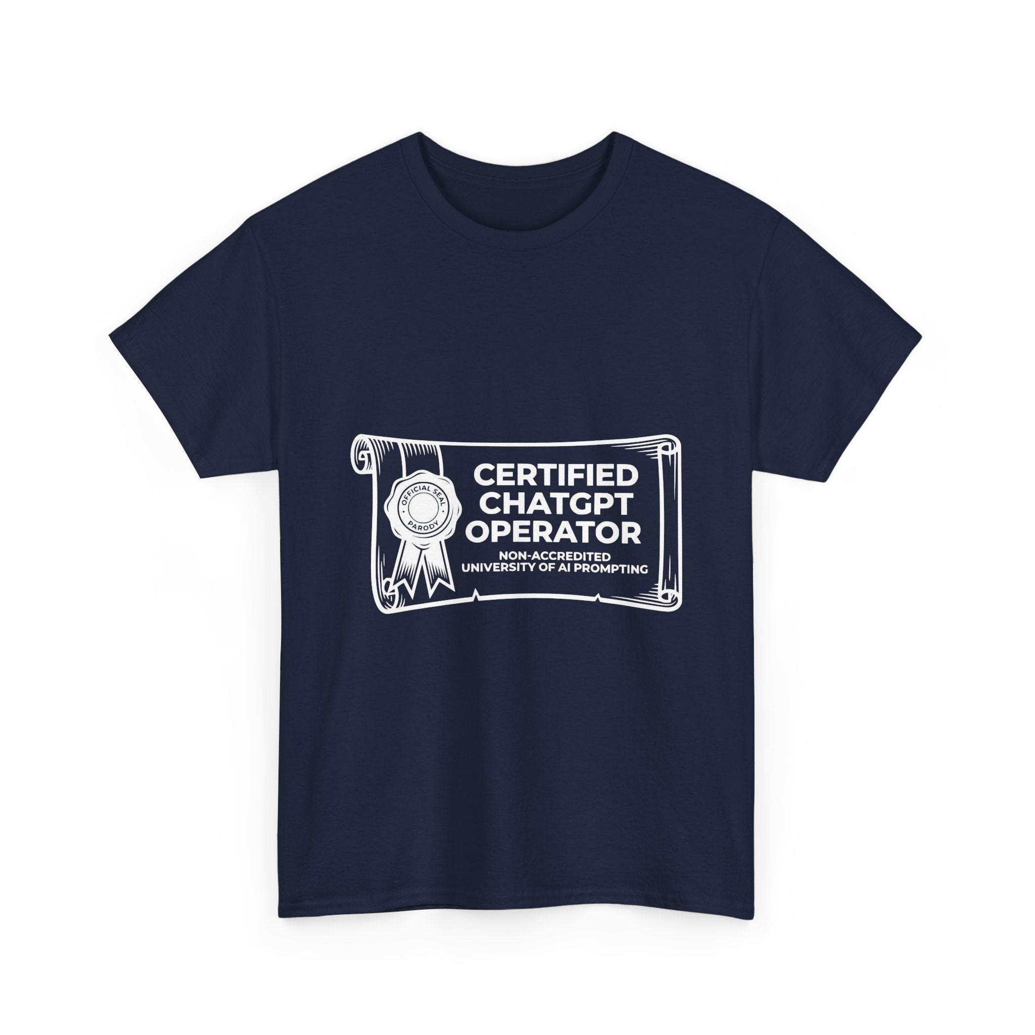 Certified ChatGPT Operator (Dark Tee)