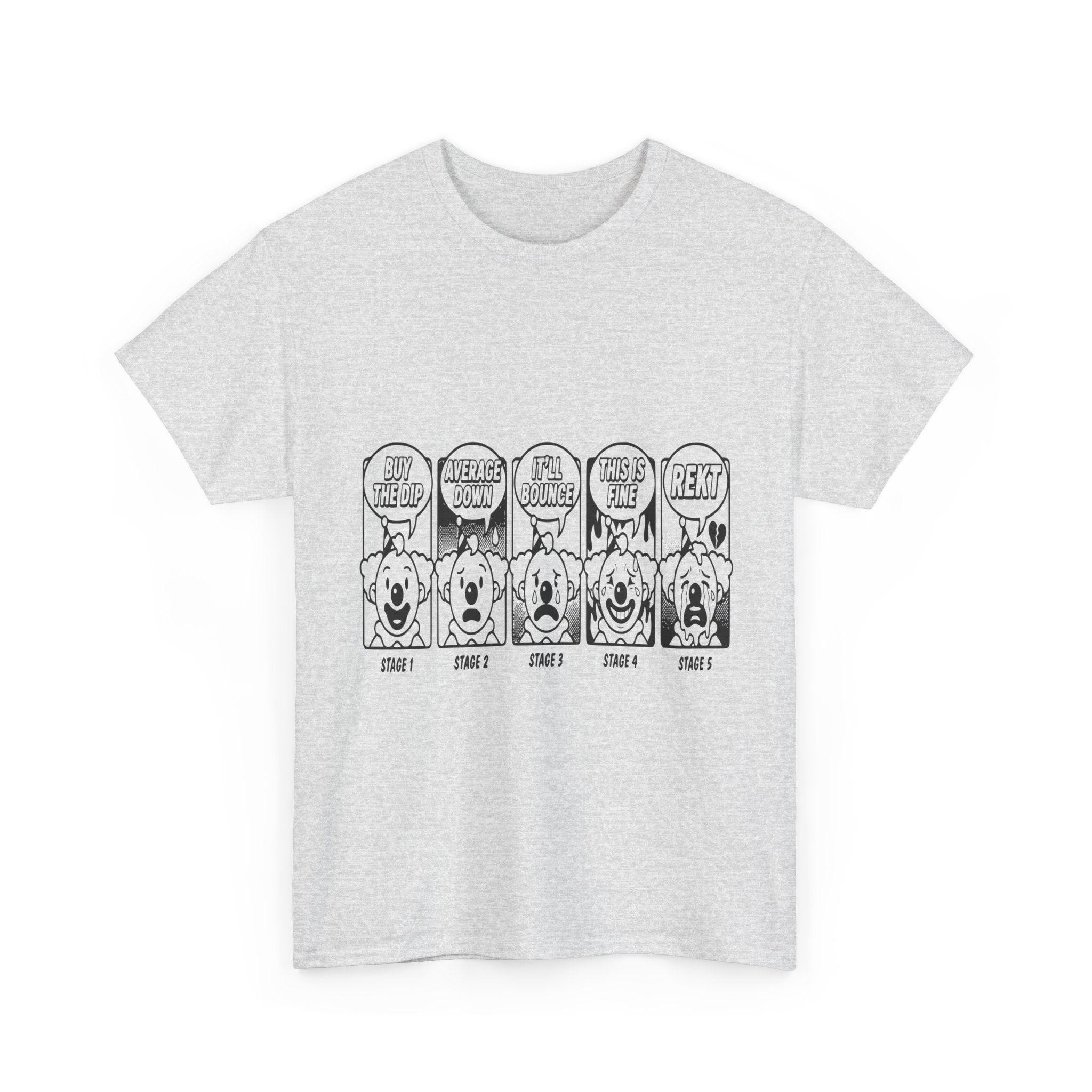 Buy The Dip Clown — Light Tee | Cap Riot