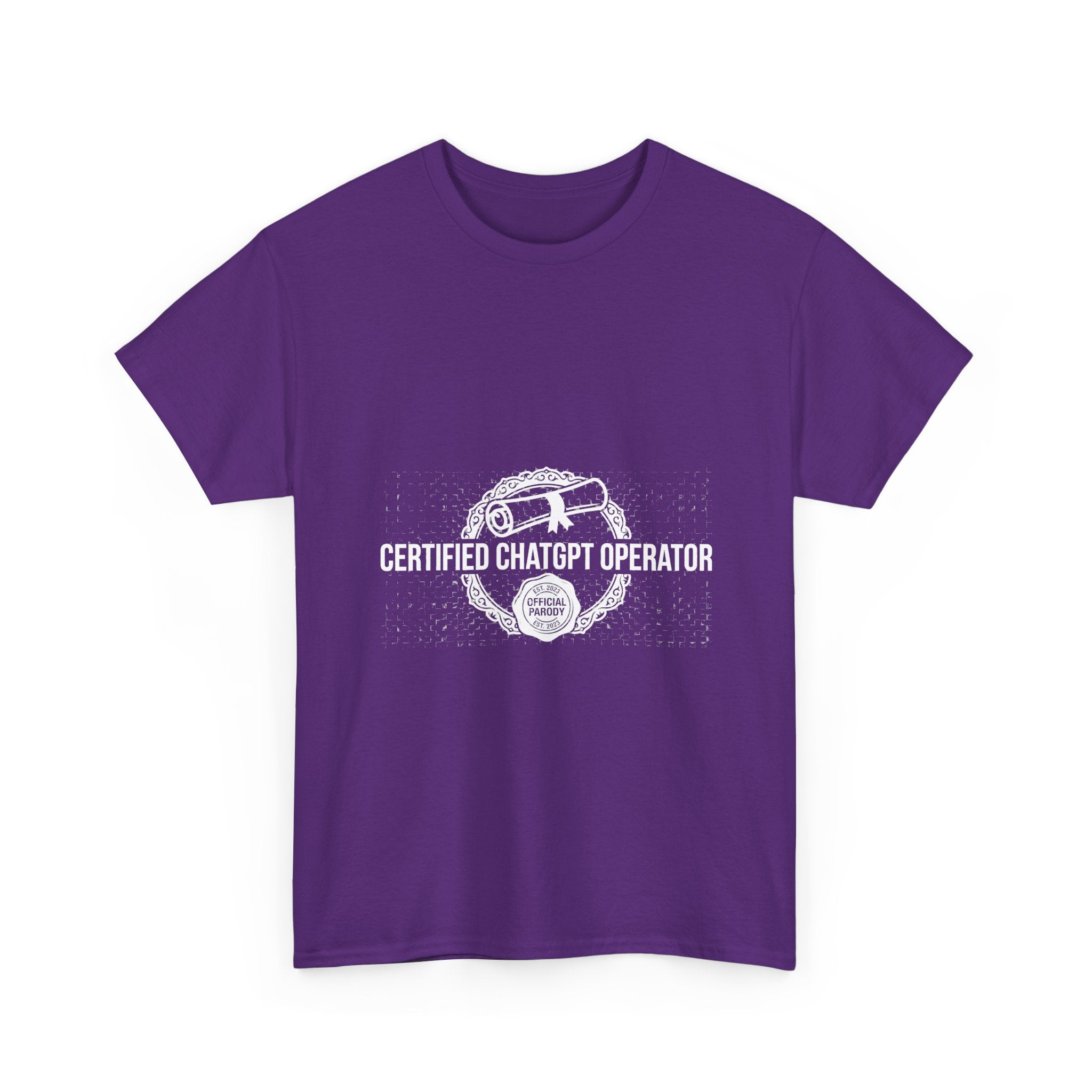 Certified ChatGPT Operator — Dark Tee