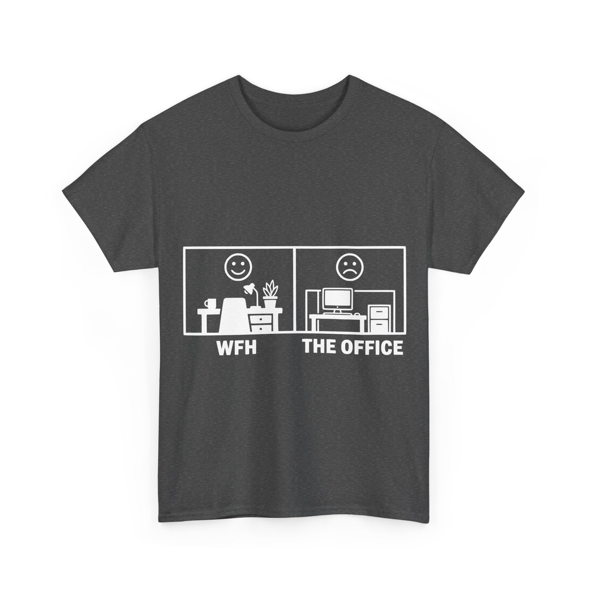 WFH vs The Office (Dark Tee)