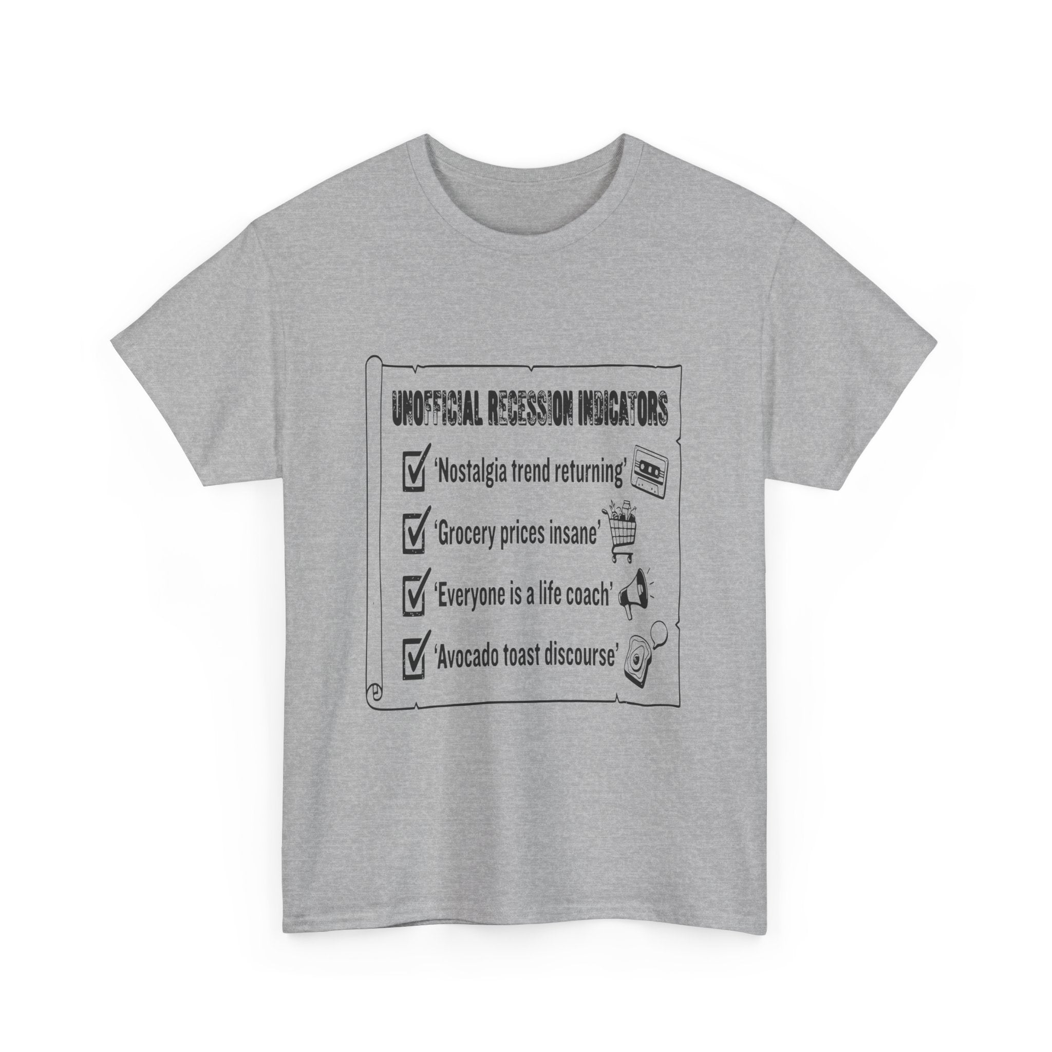 Recession Indicators — Light Tee