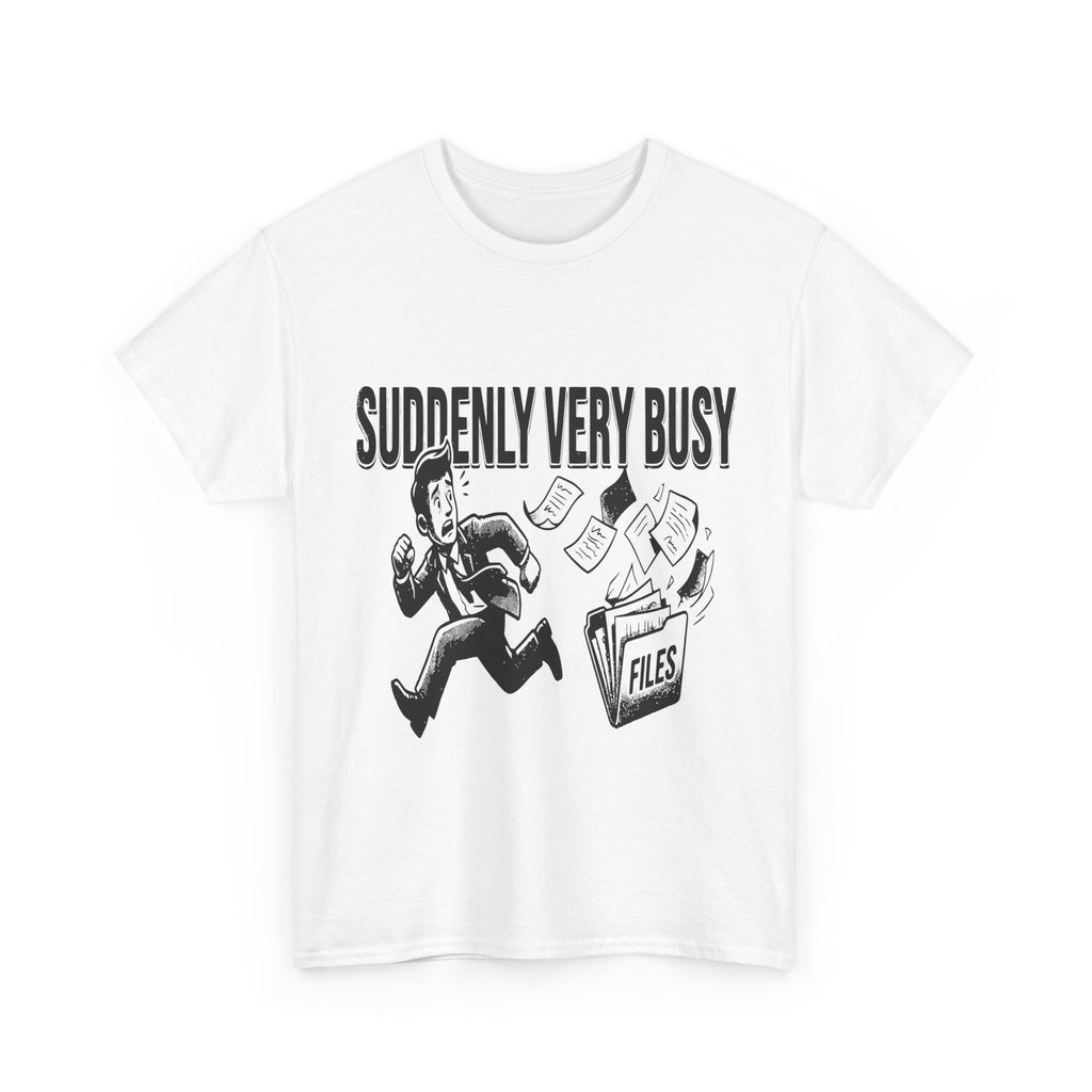 Suddenly Very Busy - Light Tee | Cap Riot