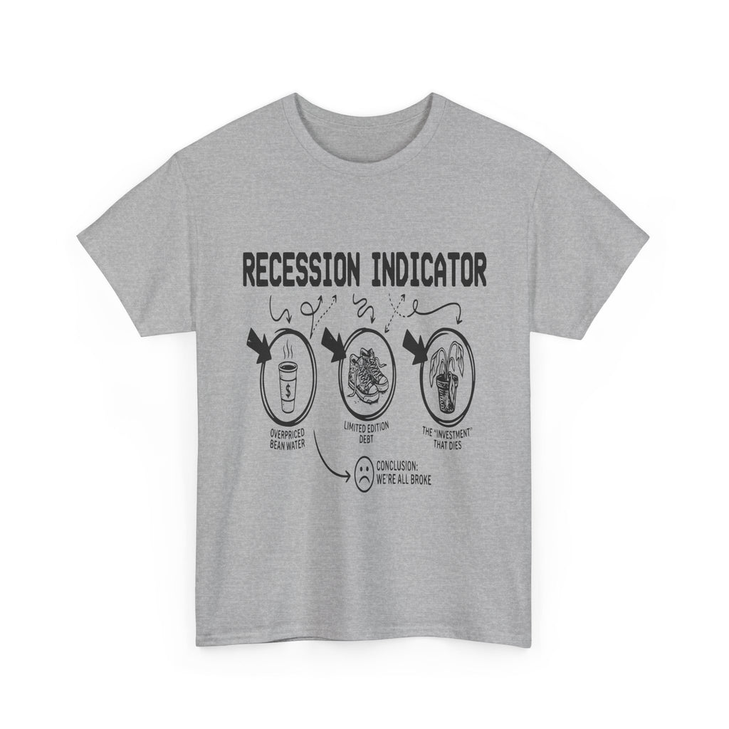 Recession Indicator - Light Tee