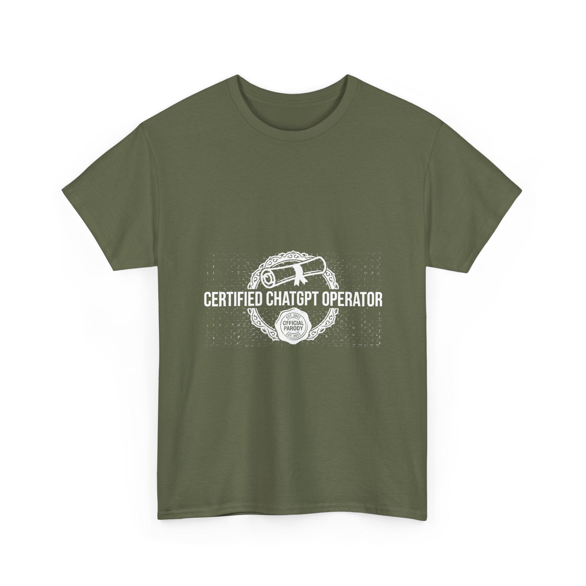 Certified ChatGPT Operator — Dark Tee