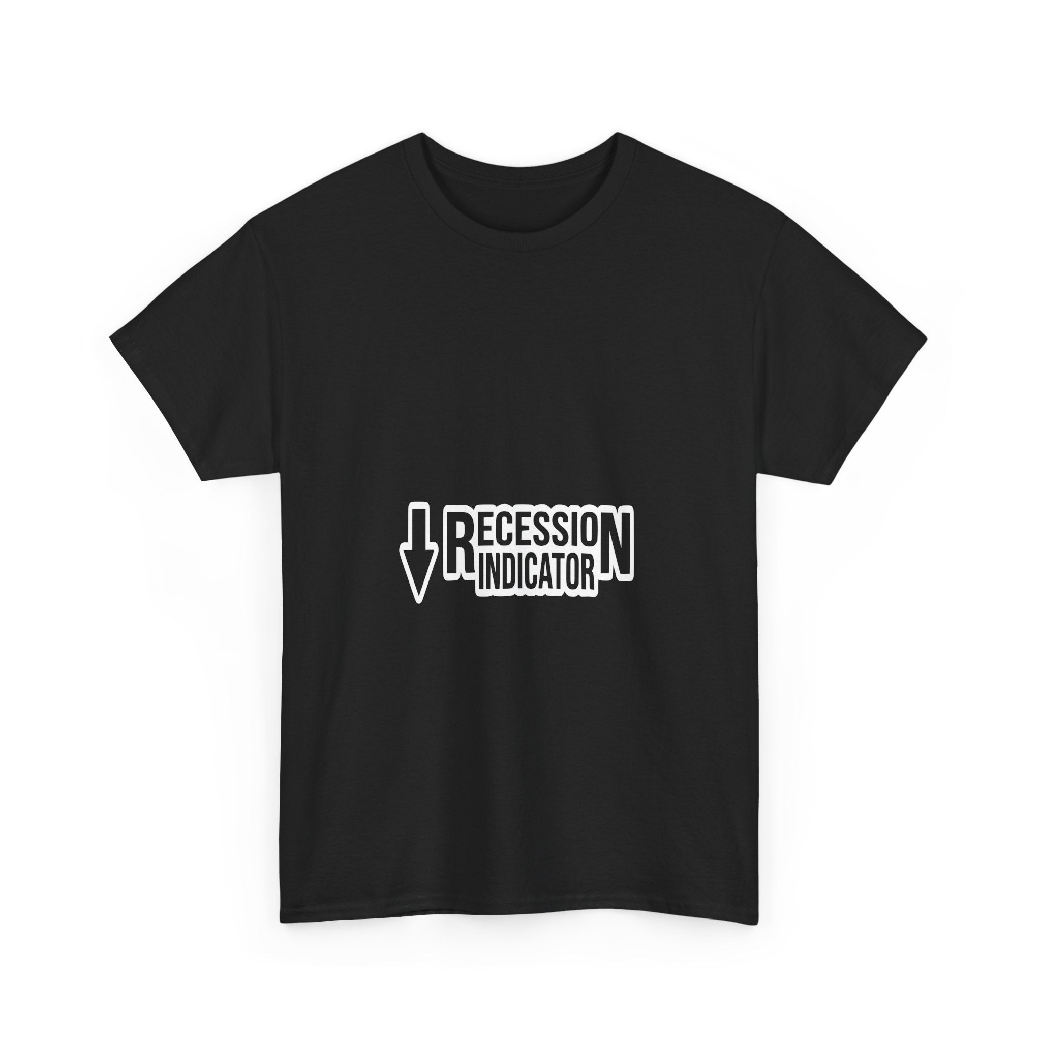 Recession Indicator - Dark Tee | Cap Riot