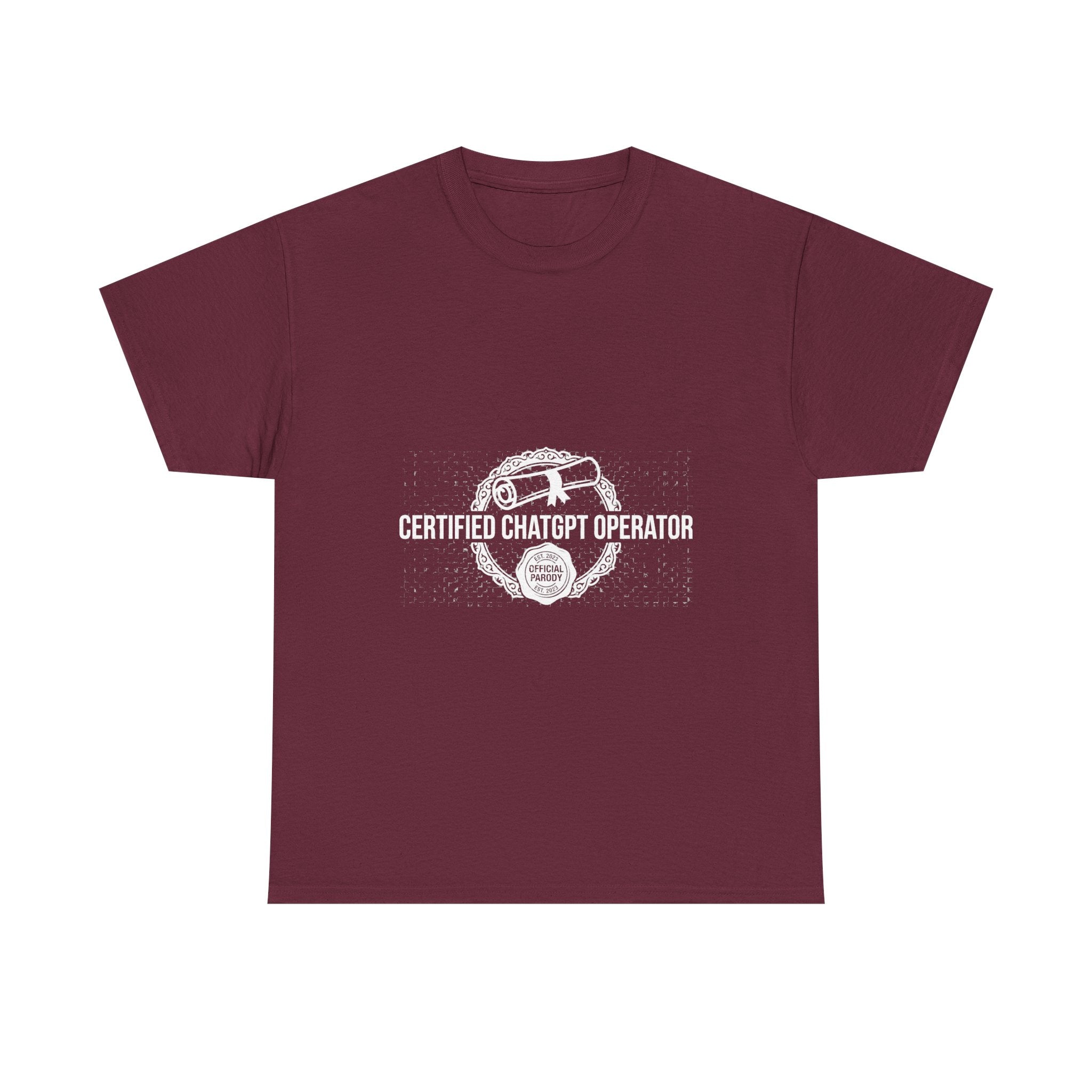 Certified ChatGPT Operator — Dark Tee