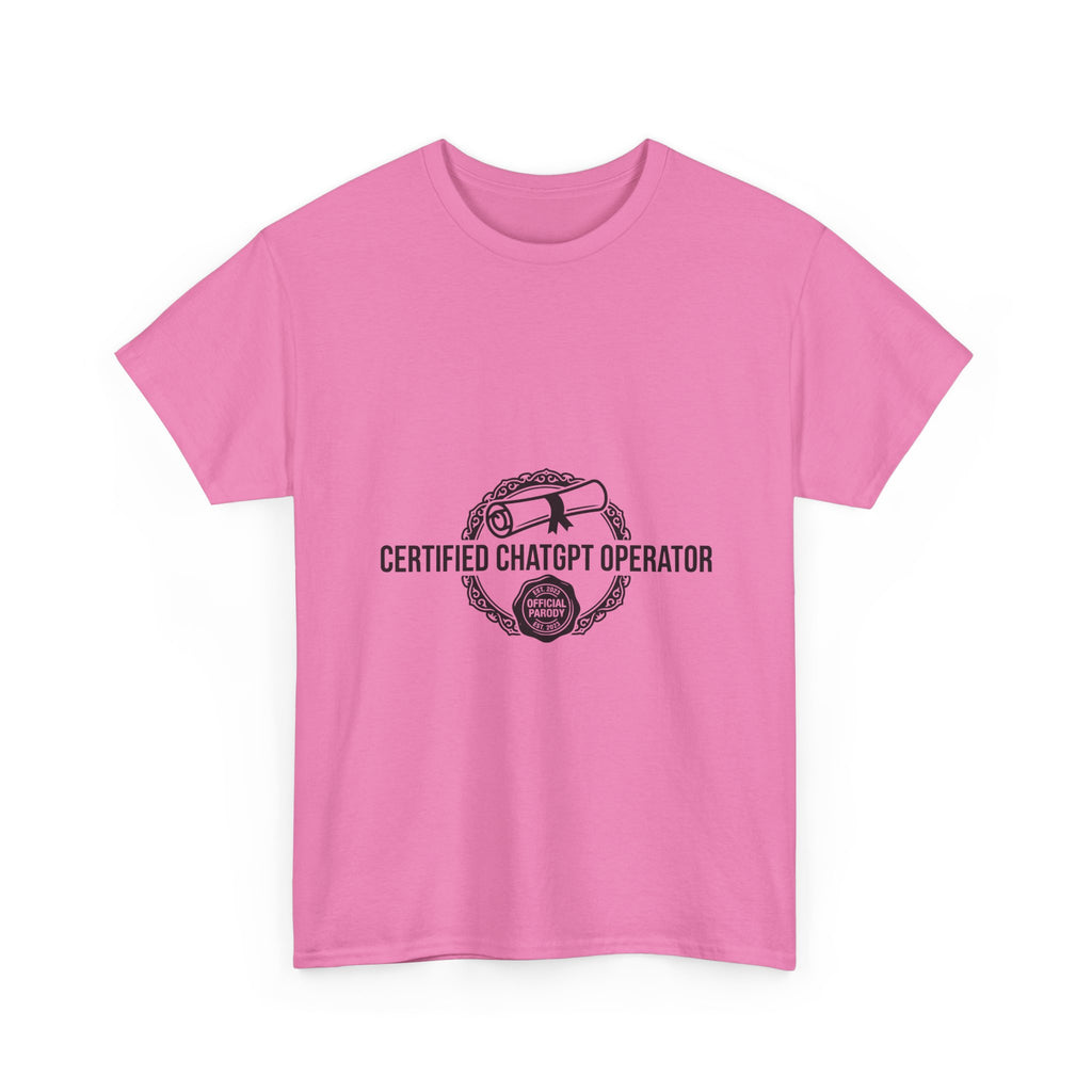 Certified ChatGPT Operator — Light Tee