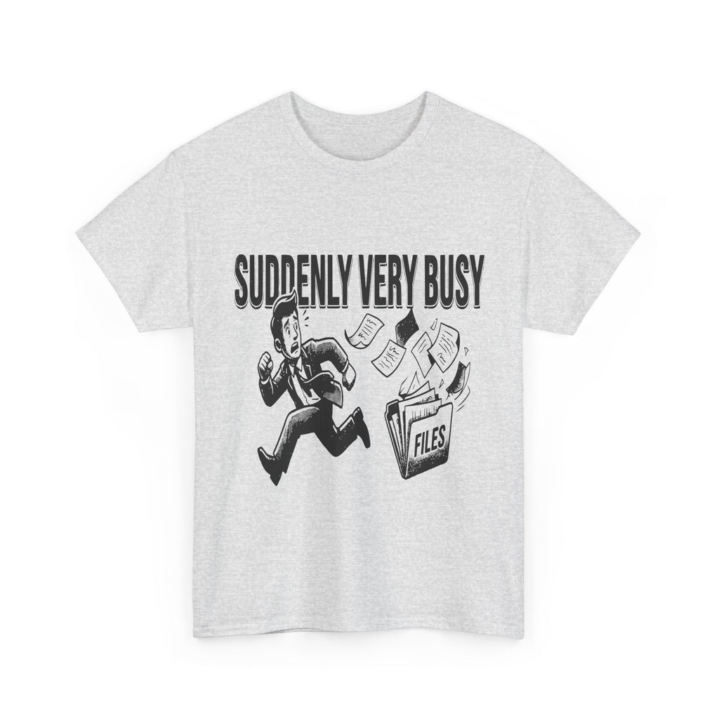 Suddenly Very Busy - Light Tee | Cap Riot