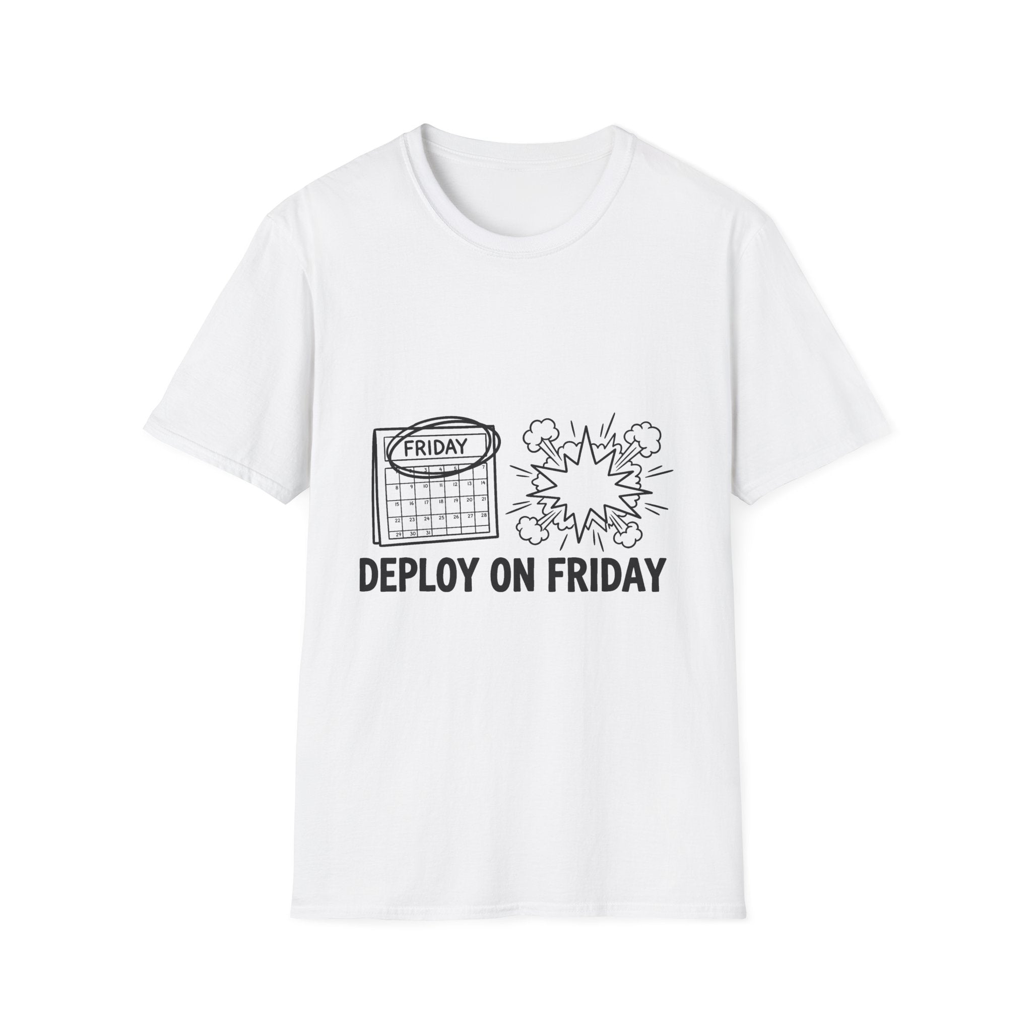 Deploy On Friday Funny T-Shirt