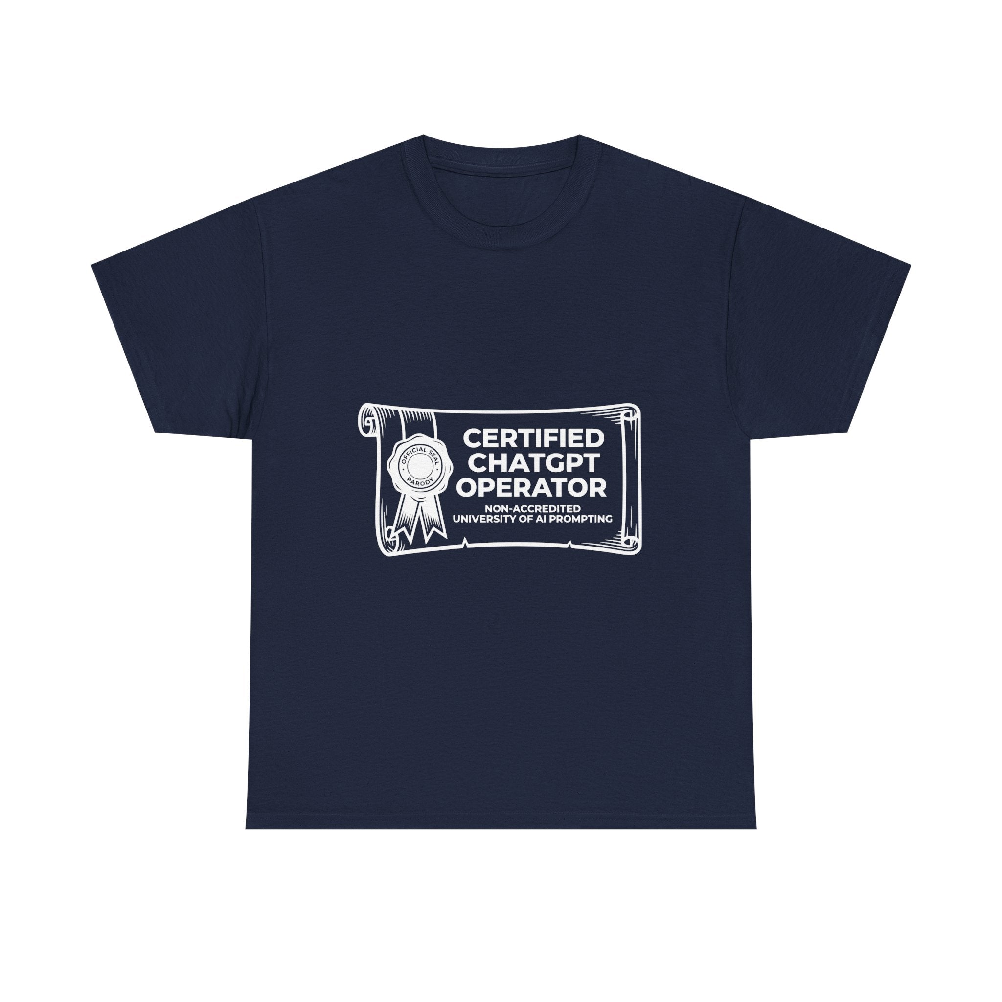 Certified ChatGPT Operator (Dark Tee)