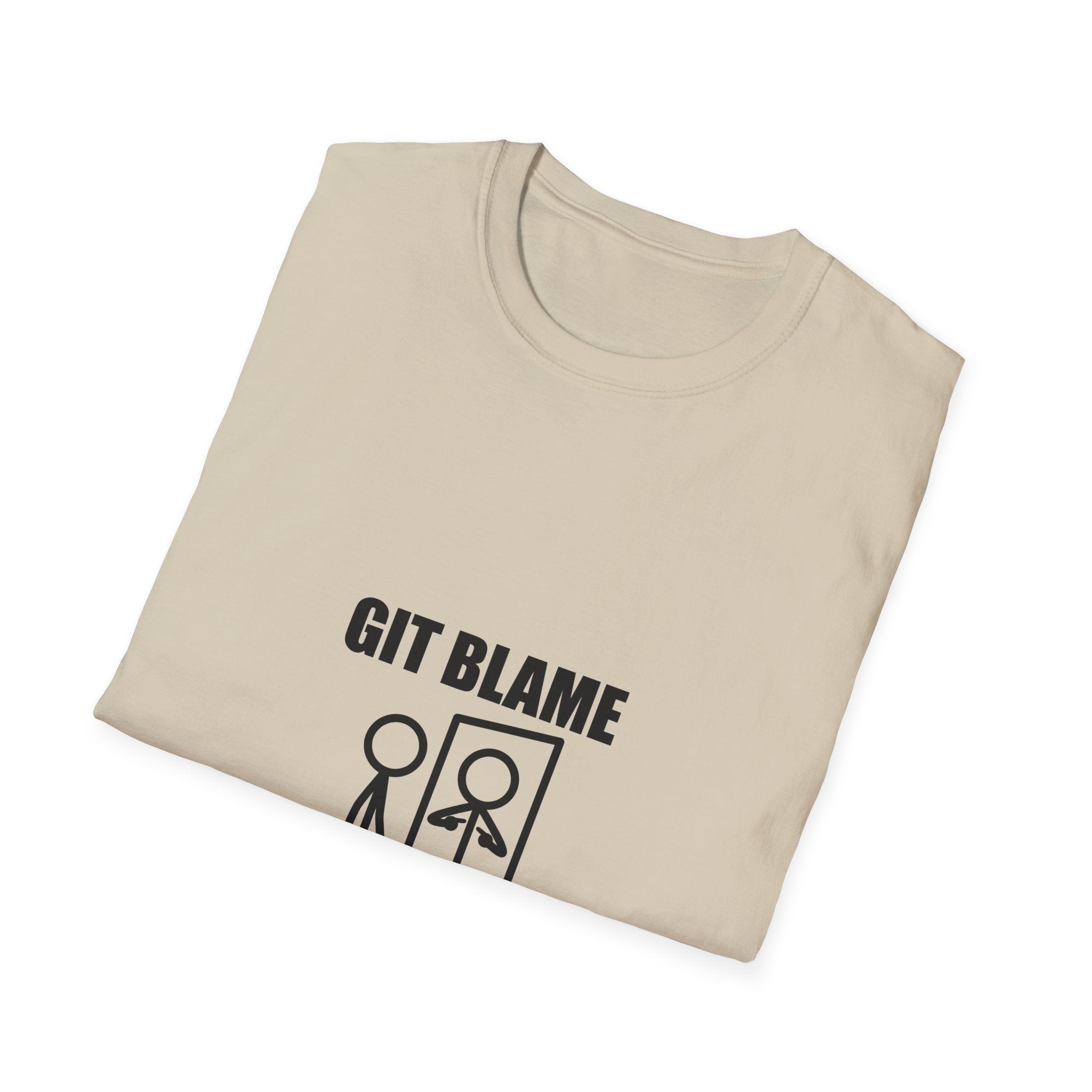 Git Blame Funny Developer T-Shirt