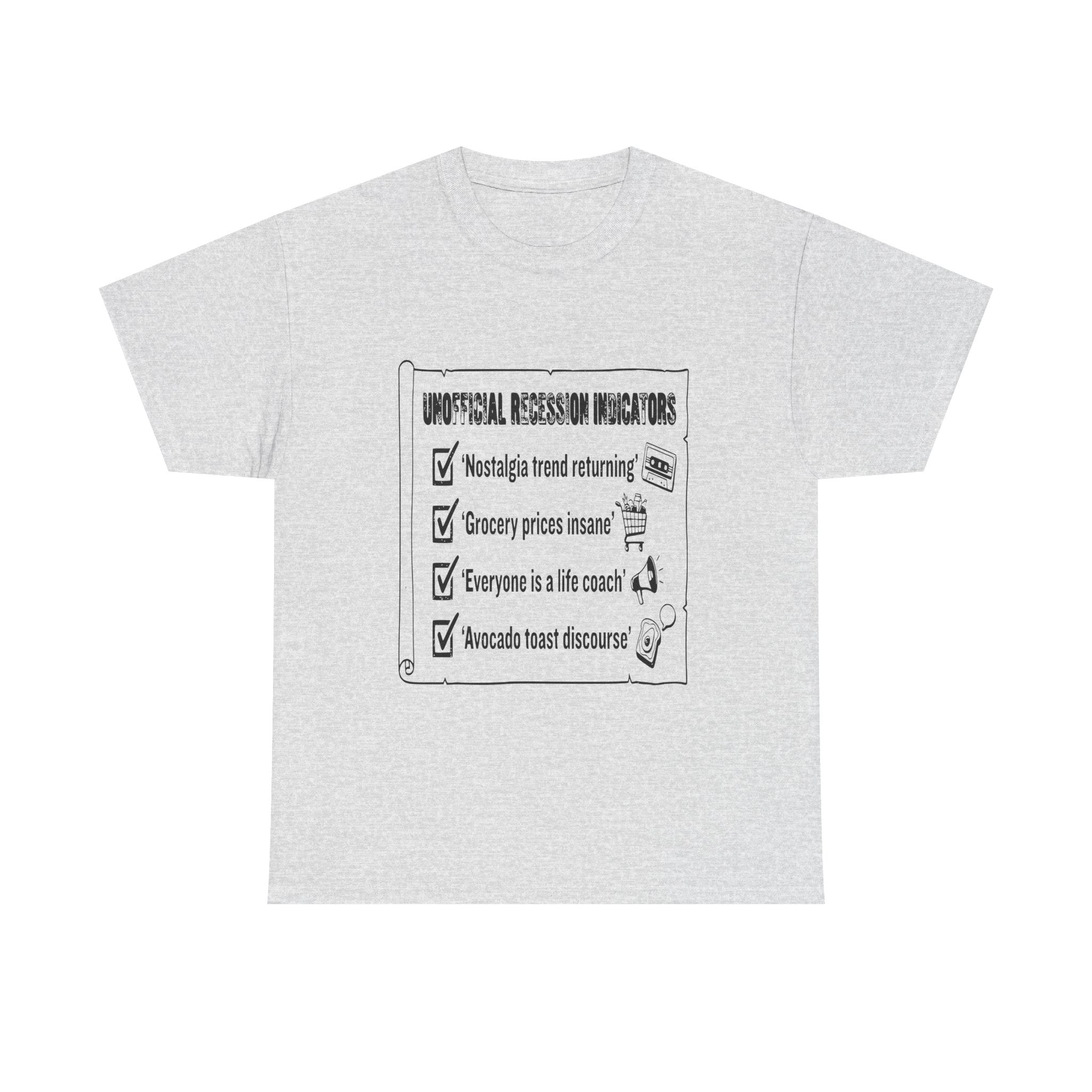Recession Indicators — Light Tee