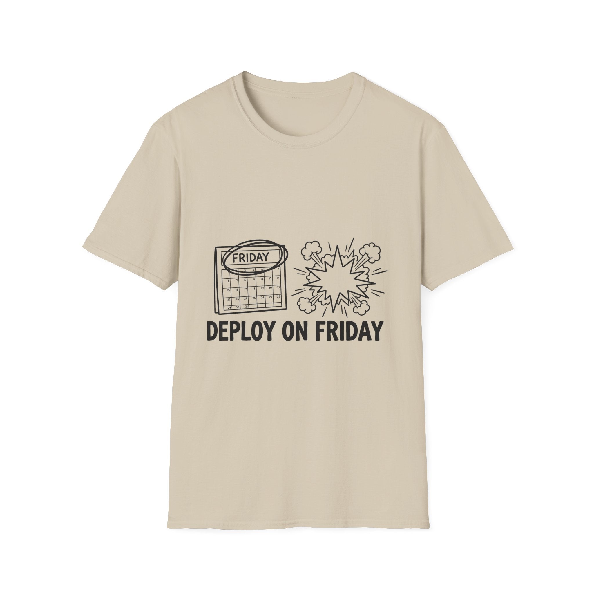 Deploy On Friday Funny T-Shirt