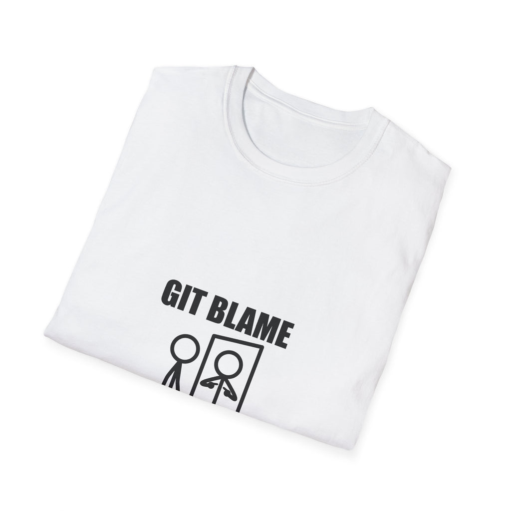 Git Blame Funny Developer T-Shirt