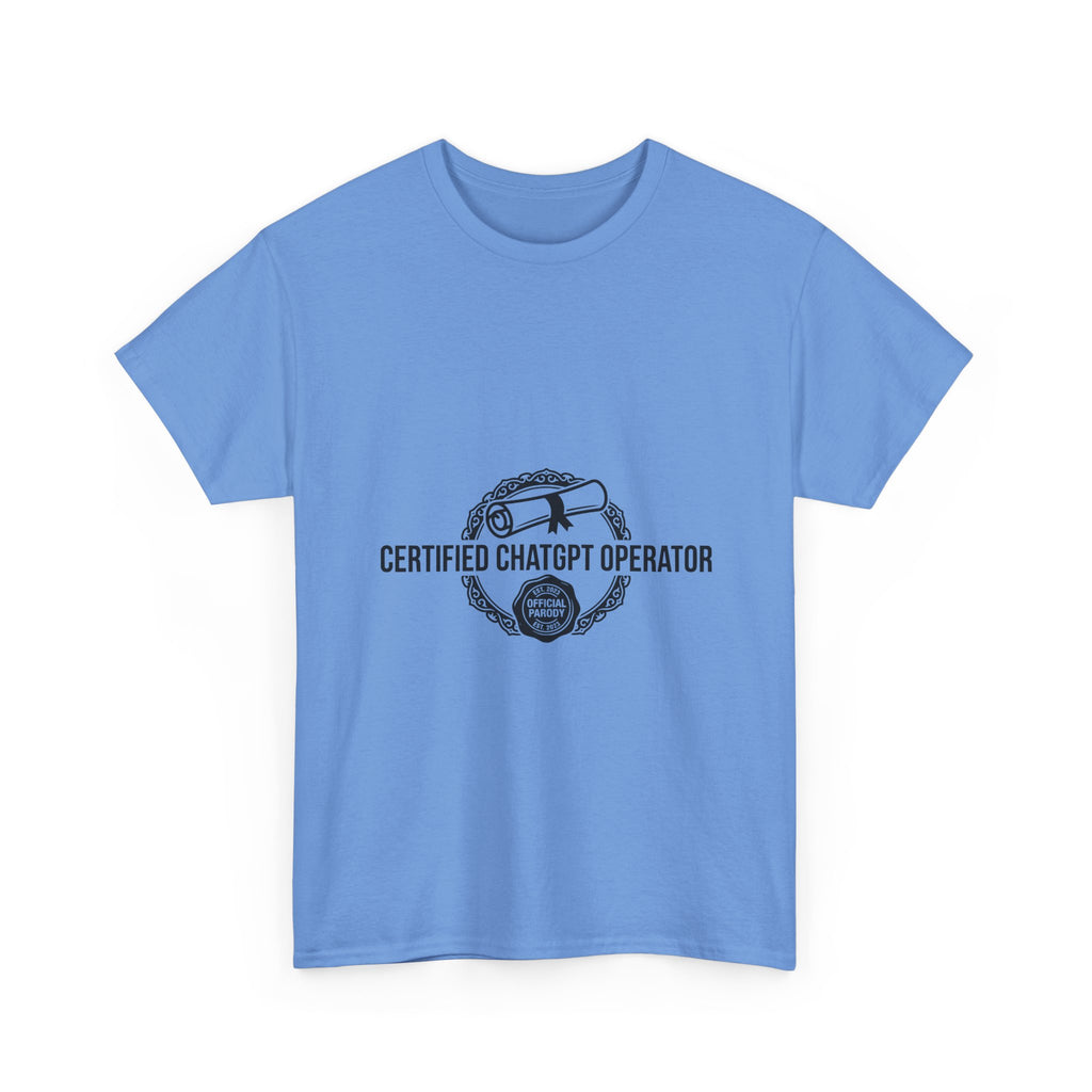 Certified ChatGPT Operator — Light Tee