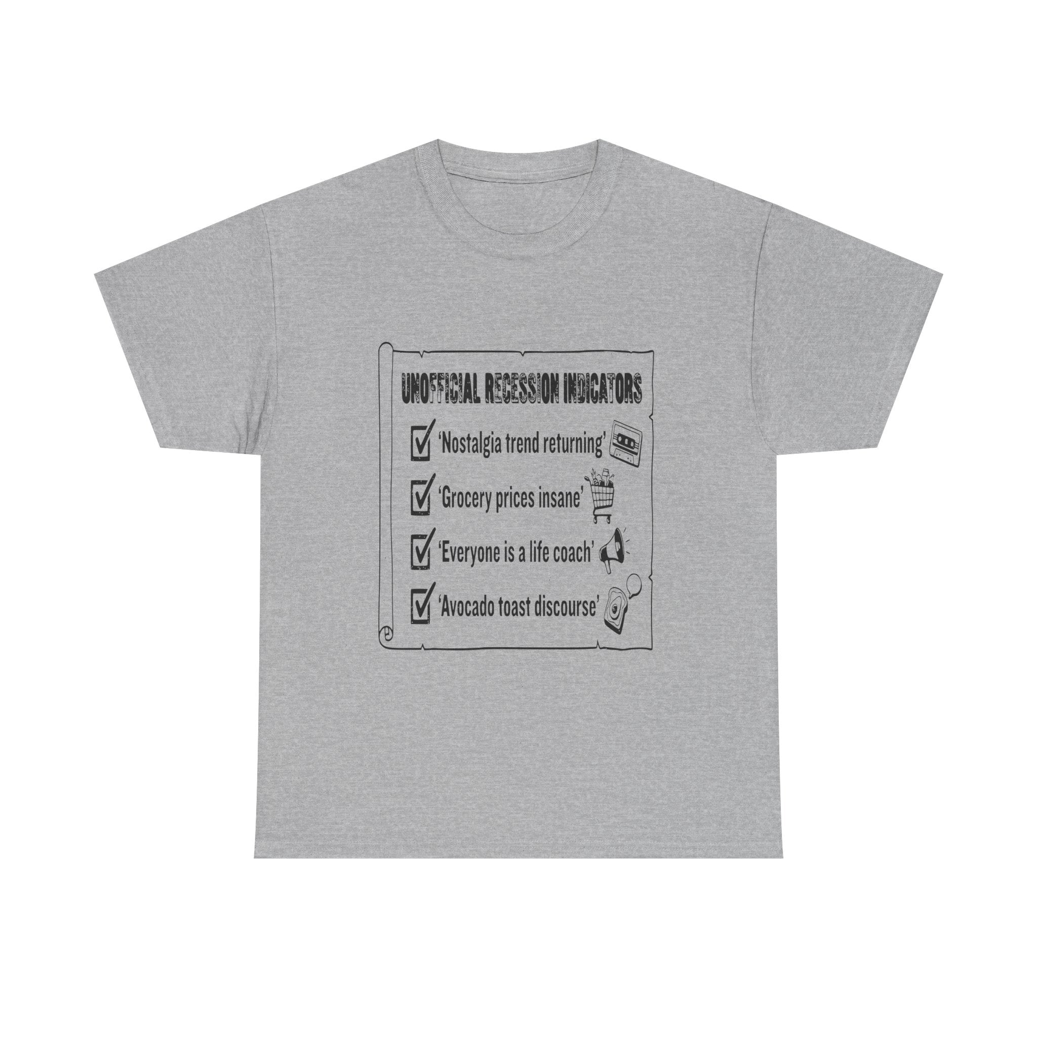 Recession Indicators — Light Tee