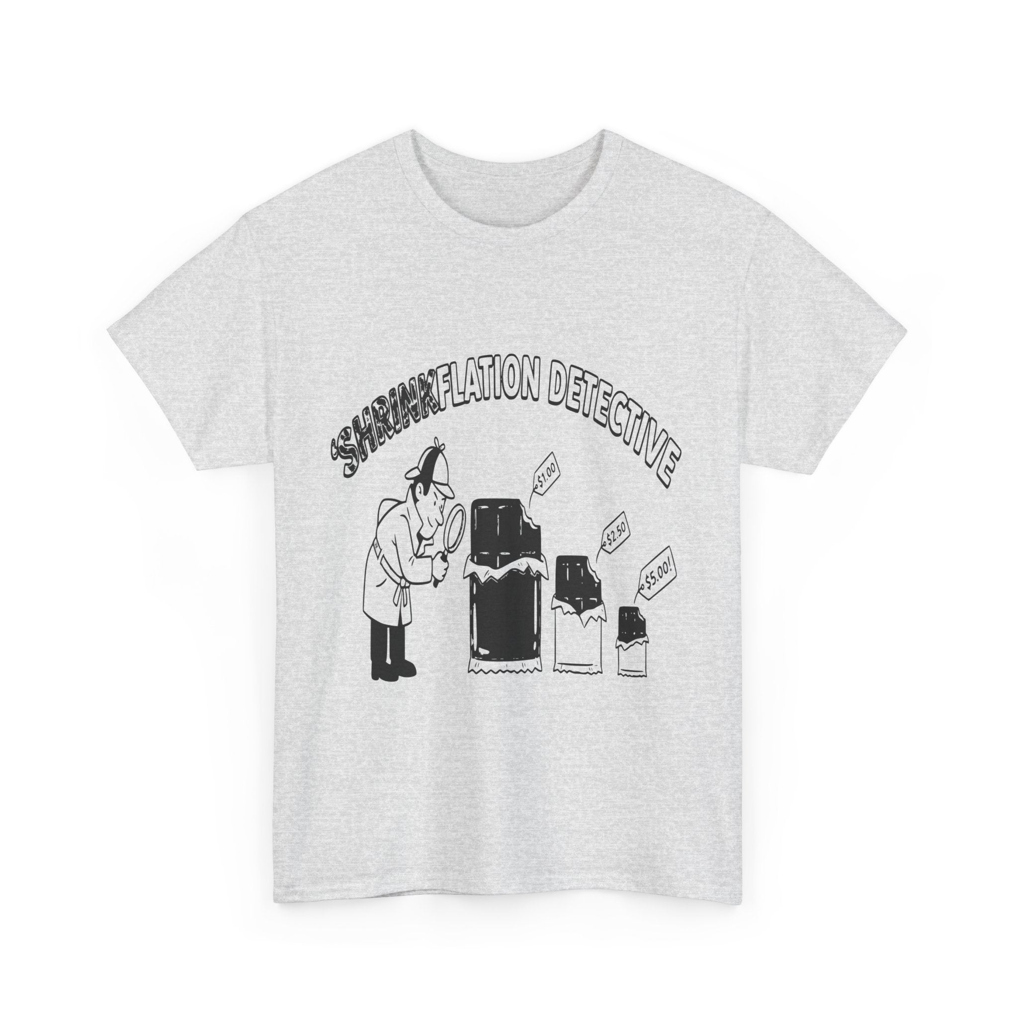 Shrinkflation Detective — Light Tee