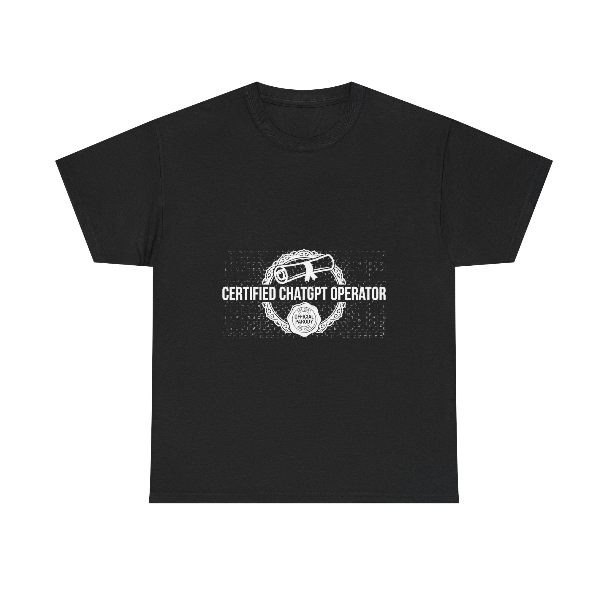 Certified ChatGPT Operator — Dark Tee