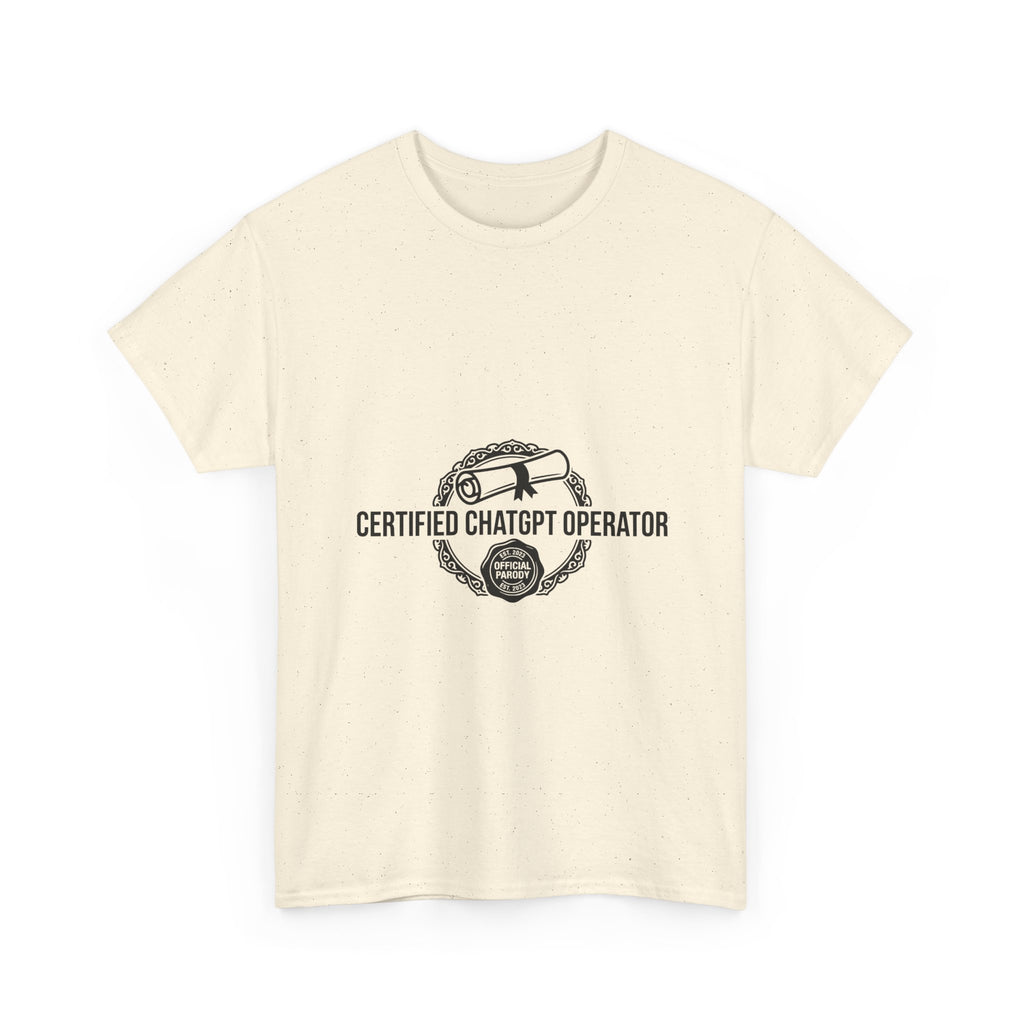 Certified ChatGPT Operator — Light Tee