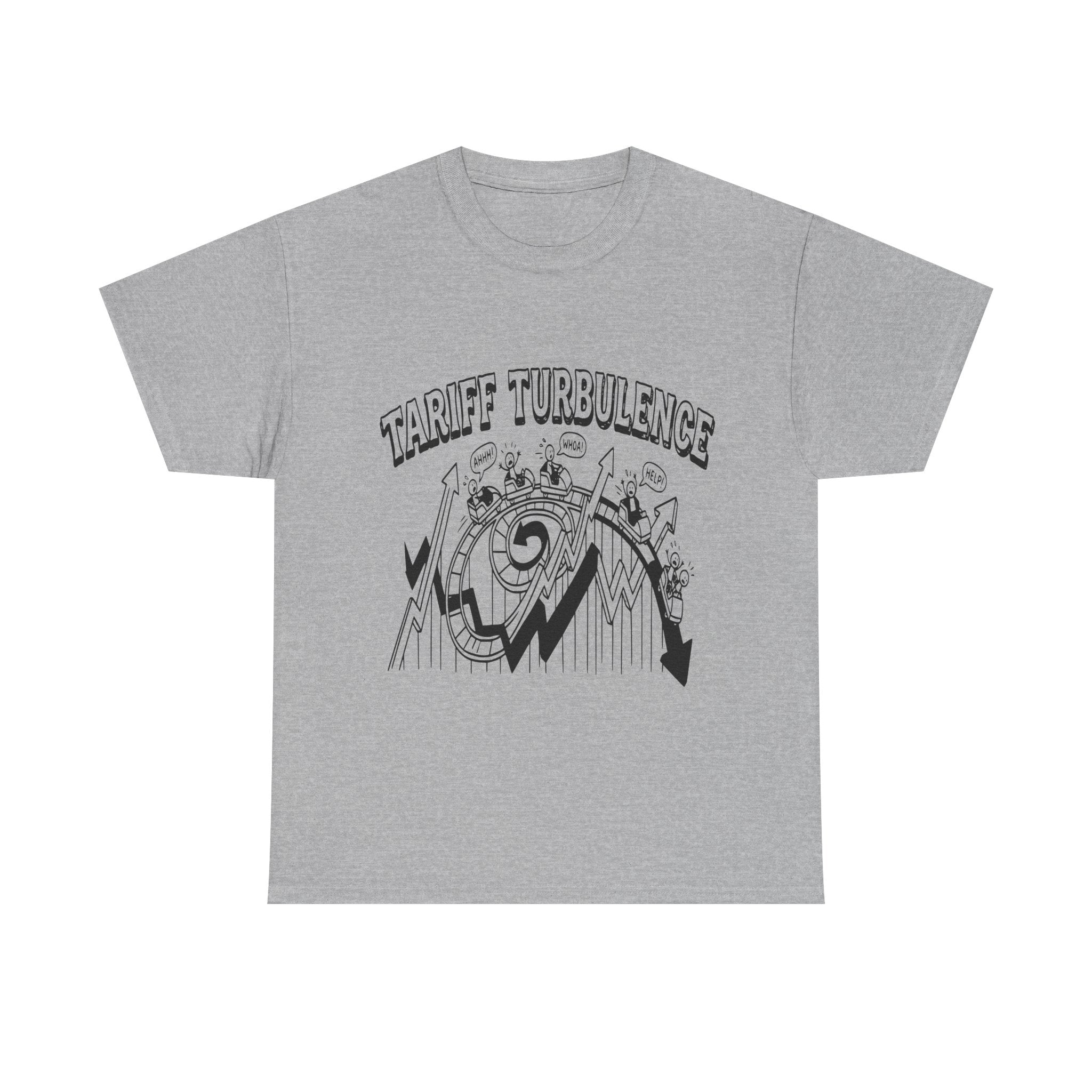Tariff Rollercoaster — Light Tee