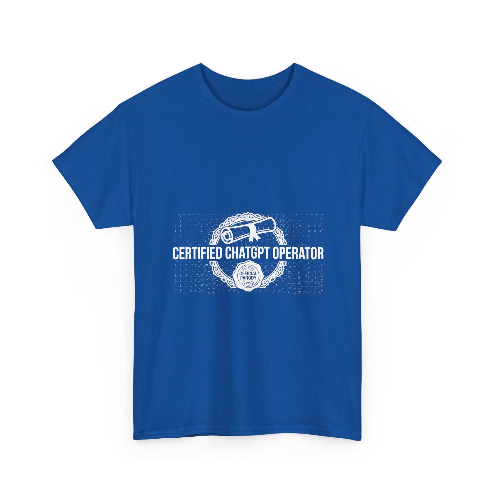 Certified ChatGPT Operator — Dark Tee