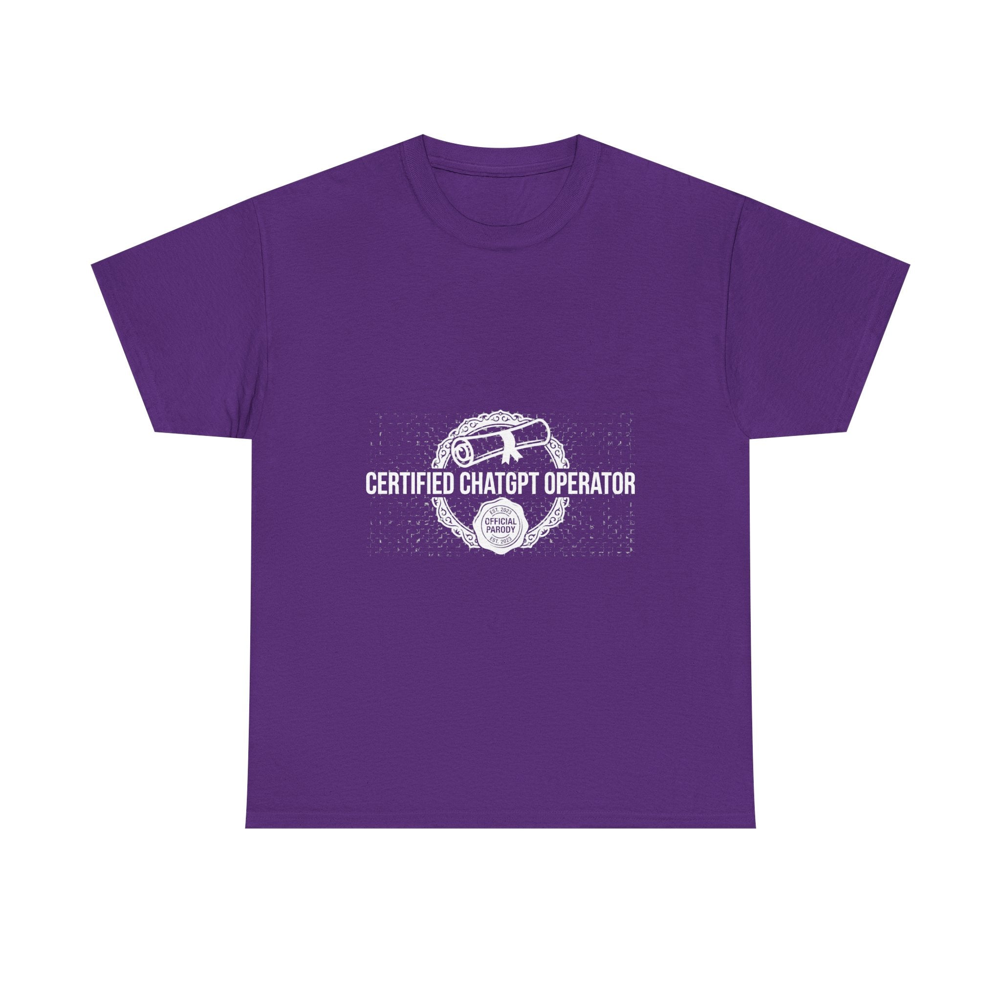Certified ChatGPT Operator — Dark Tee