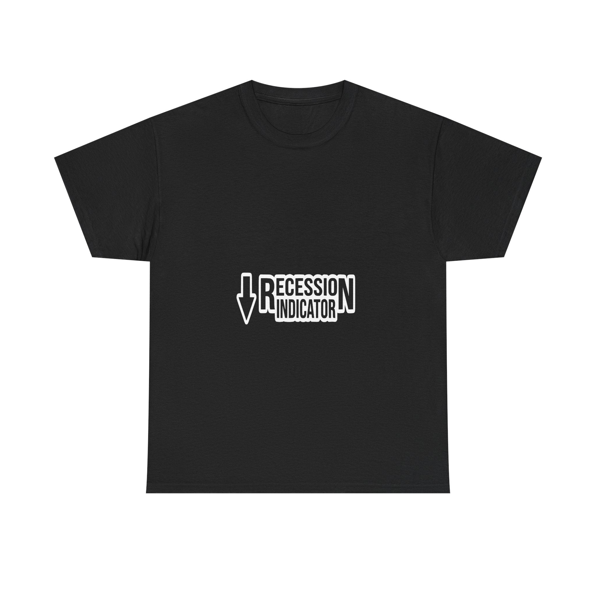 Recession Indicator - Dark Tee | Cap Riot