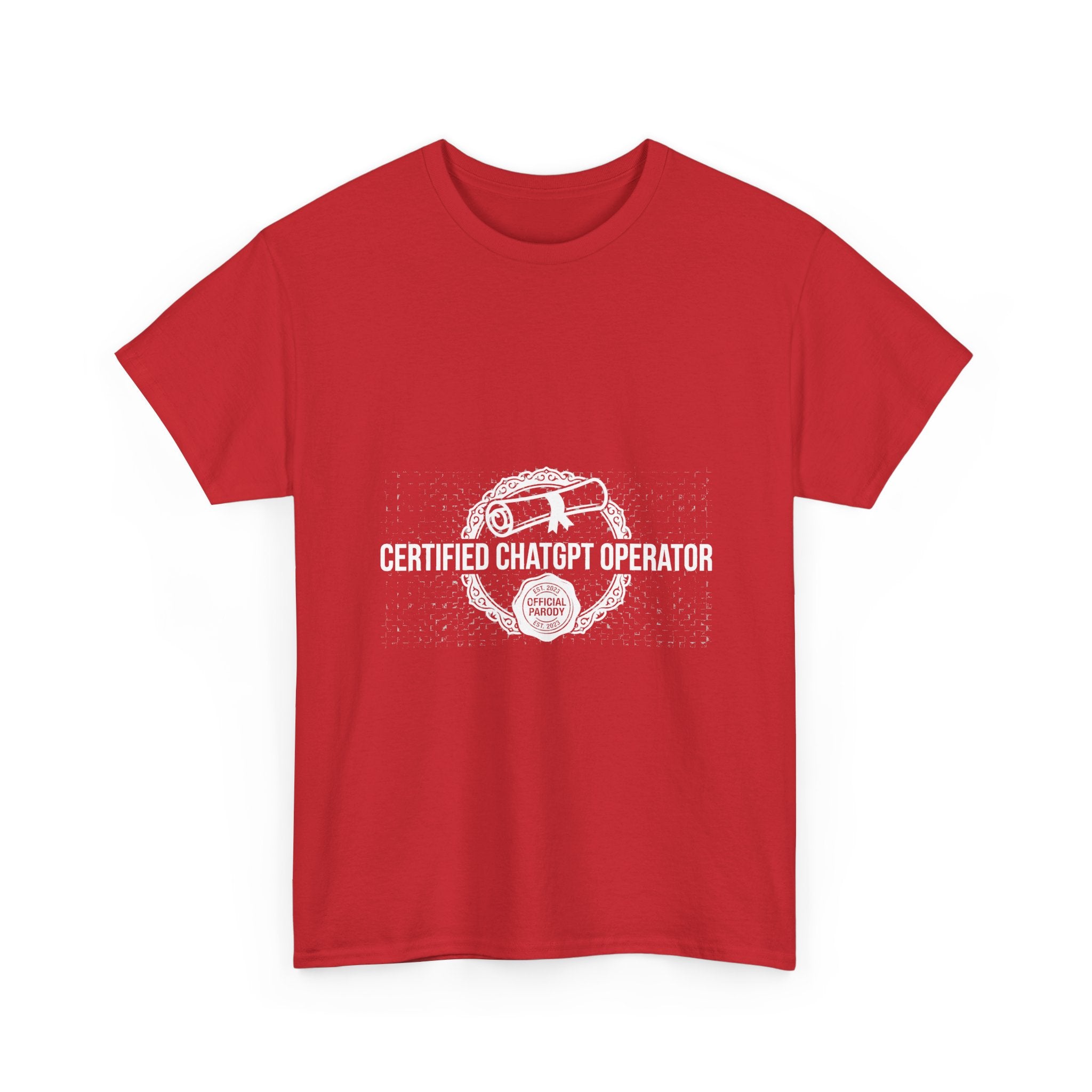 Certified ChatGPT Operator — Dark Tee