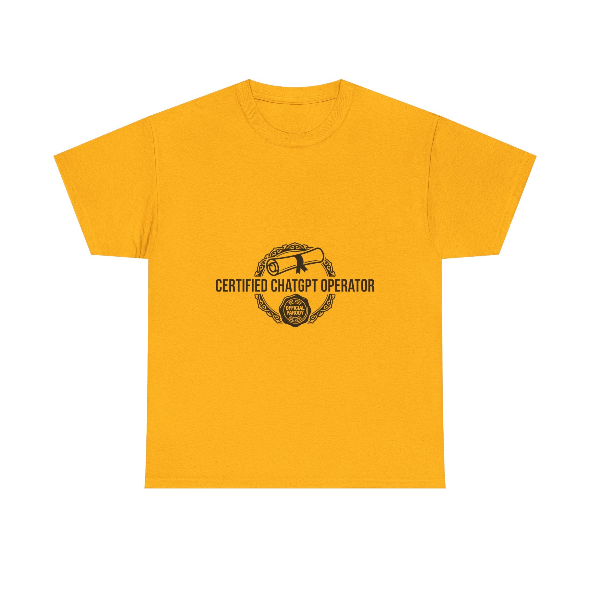 Certified ChatGPT Operator — Light Tee