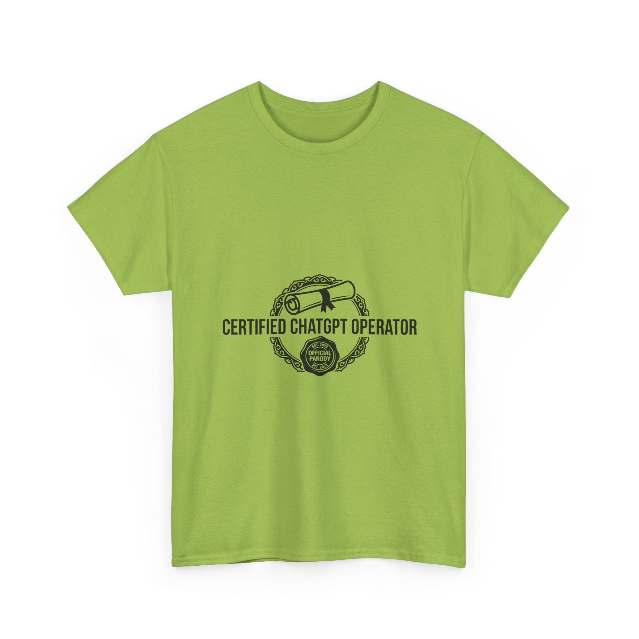 Certified ChatGPT Operator — Light Tee