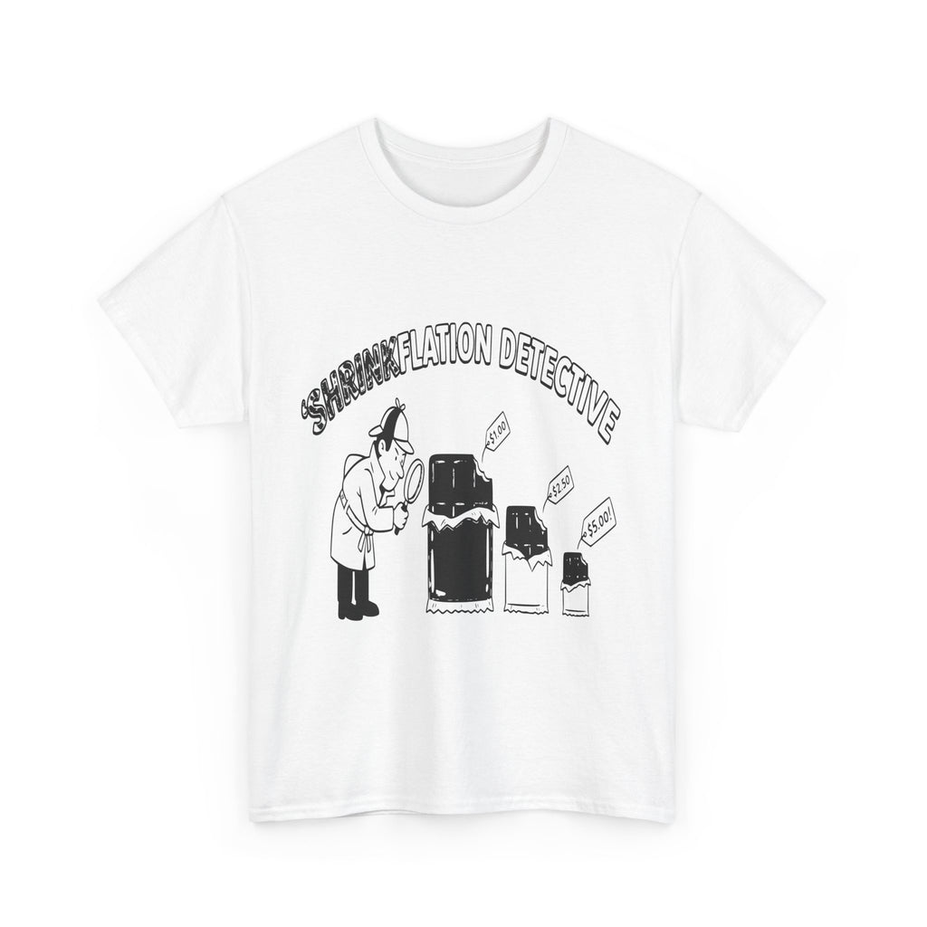 Shrinkflation Detective — Light Tee