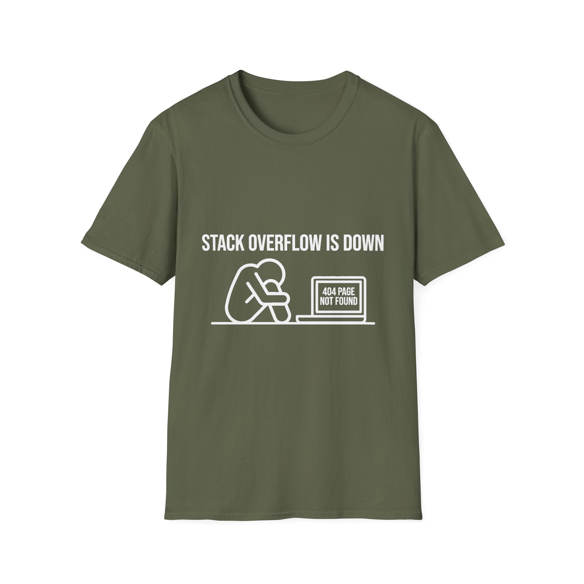 Stack Overflow Is Down Funny T-Shirt