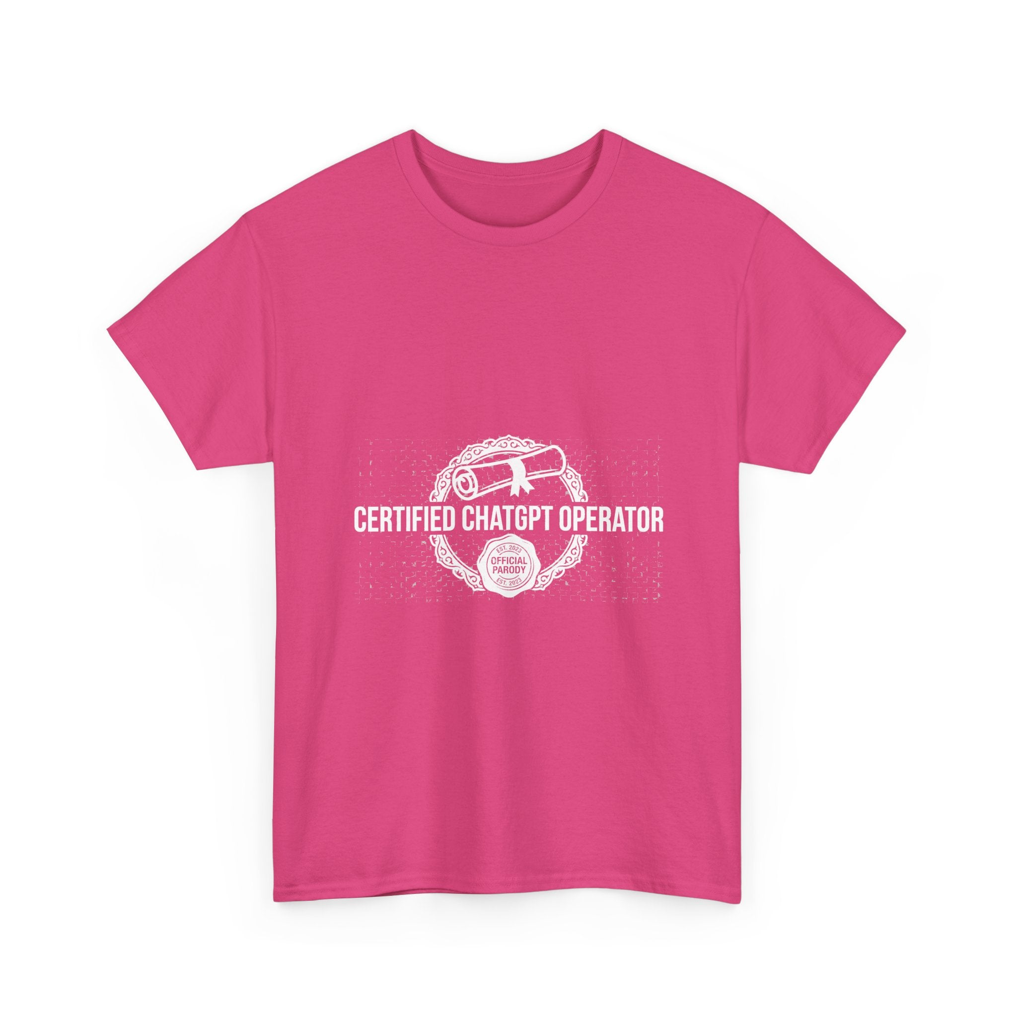 Certified ChatGPT Operator — Dark Tee